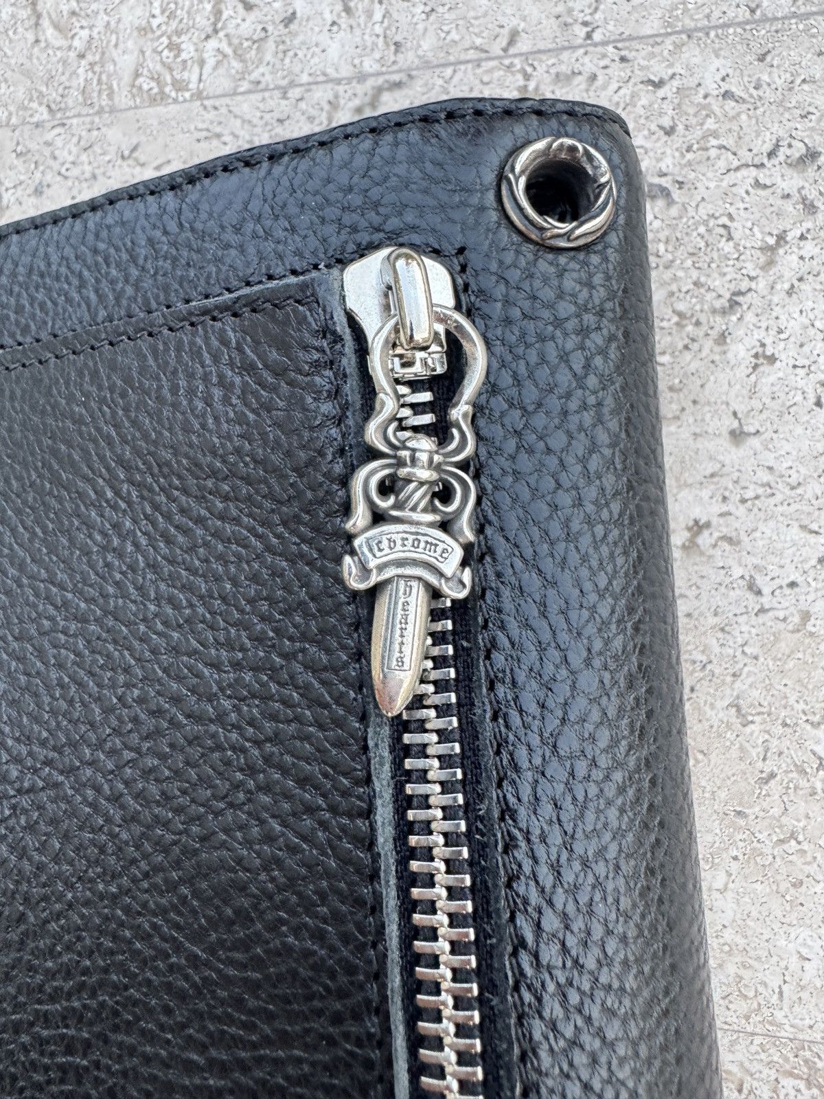 Chrome Hearts Chrome Hearts Wave Wallet with Dagger Size ONE SIZE - 3 Thumbnail