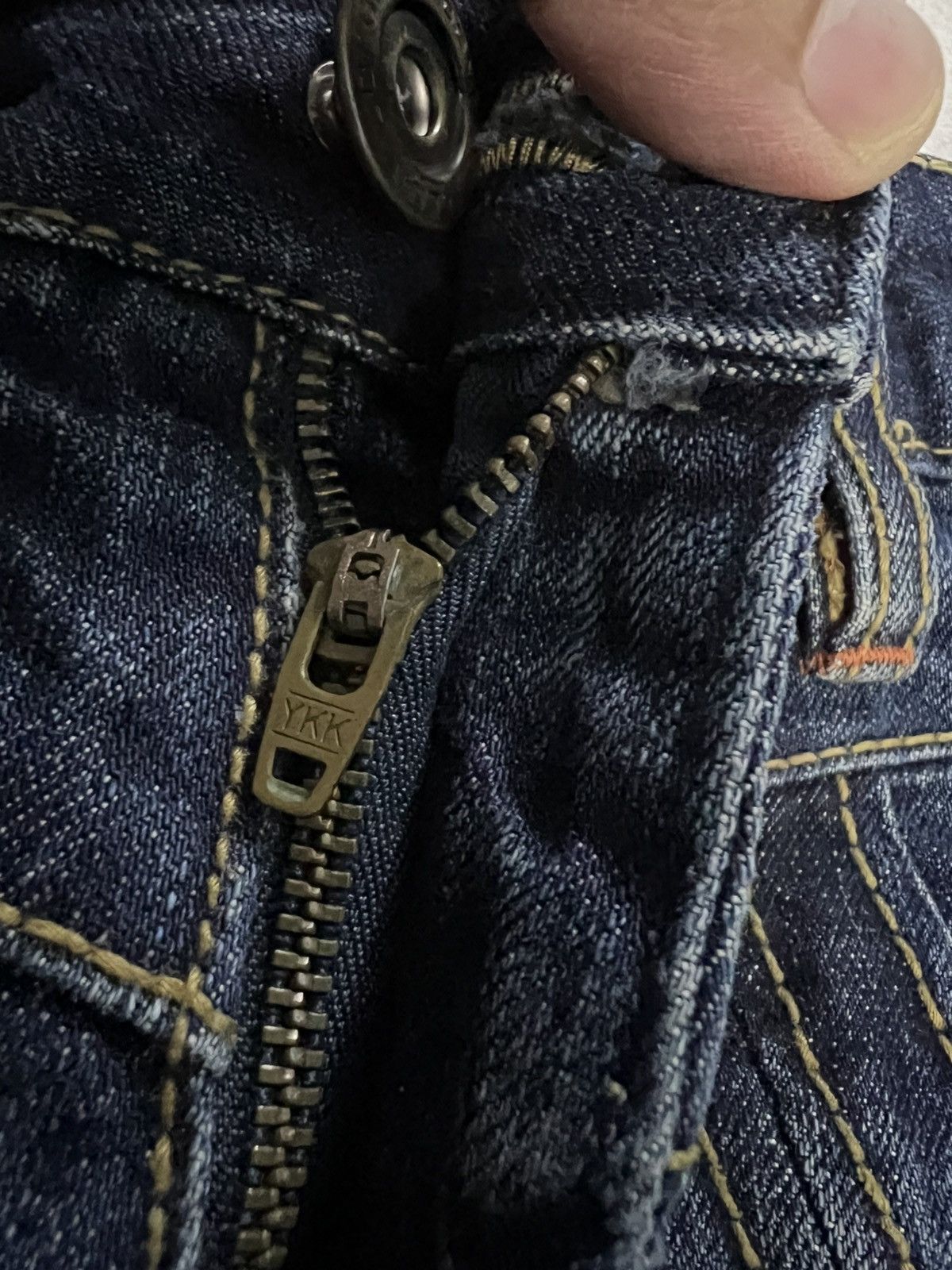 14th Addiction × If Six Was Nine × Japanese Brand 💥Flare💥 Vintage 90’s Style Lolita Club Mud Wash Jean Size US 32 / EU 48 - 11 Thumbnail