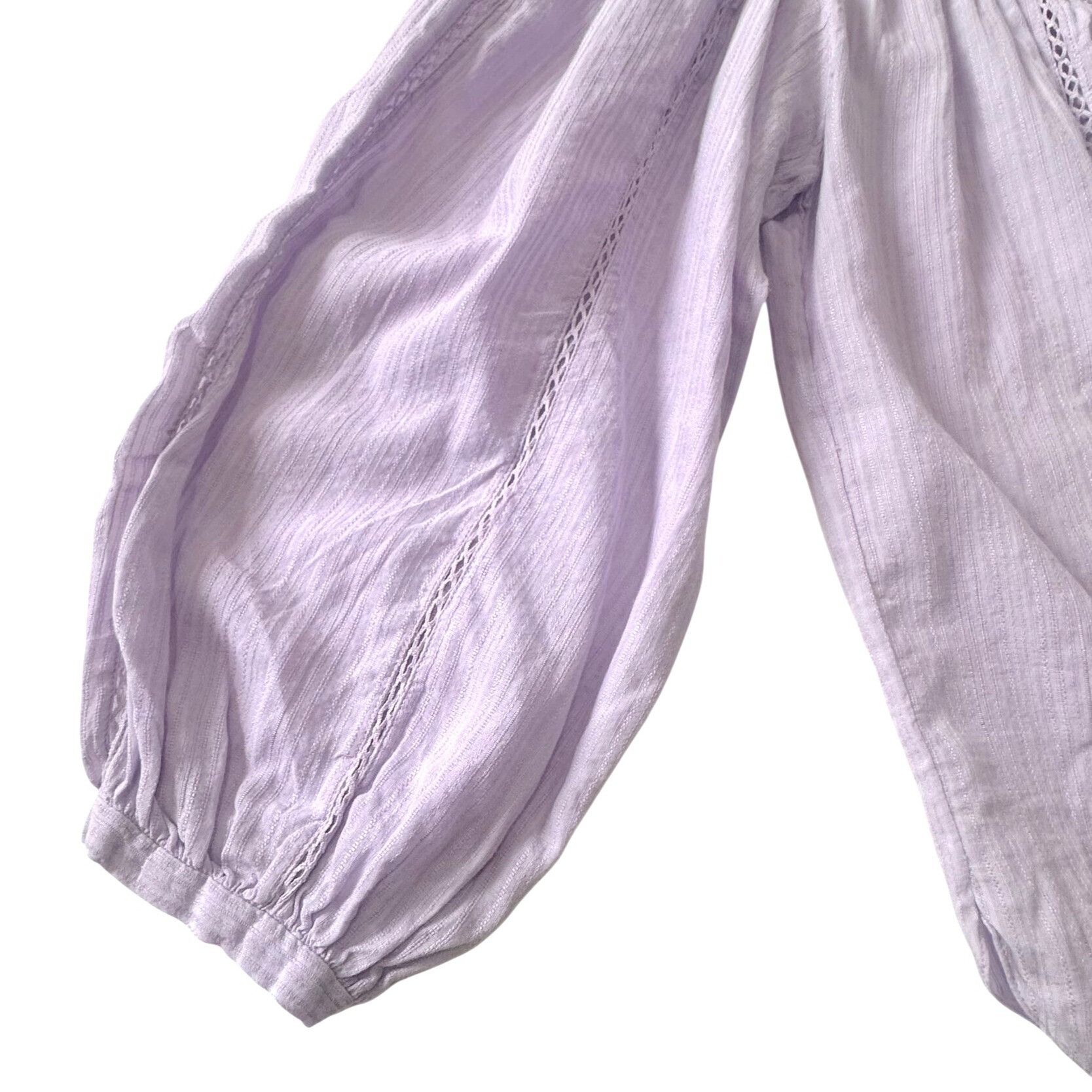 Isabel Marant Etoile Isabel Marant Etoile Leonard Pleated Long Sleeve Blouse, Si Size XS / US 0-2 / IT 36-38 - 9 Thumbnail