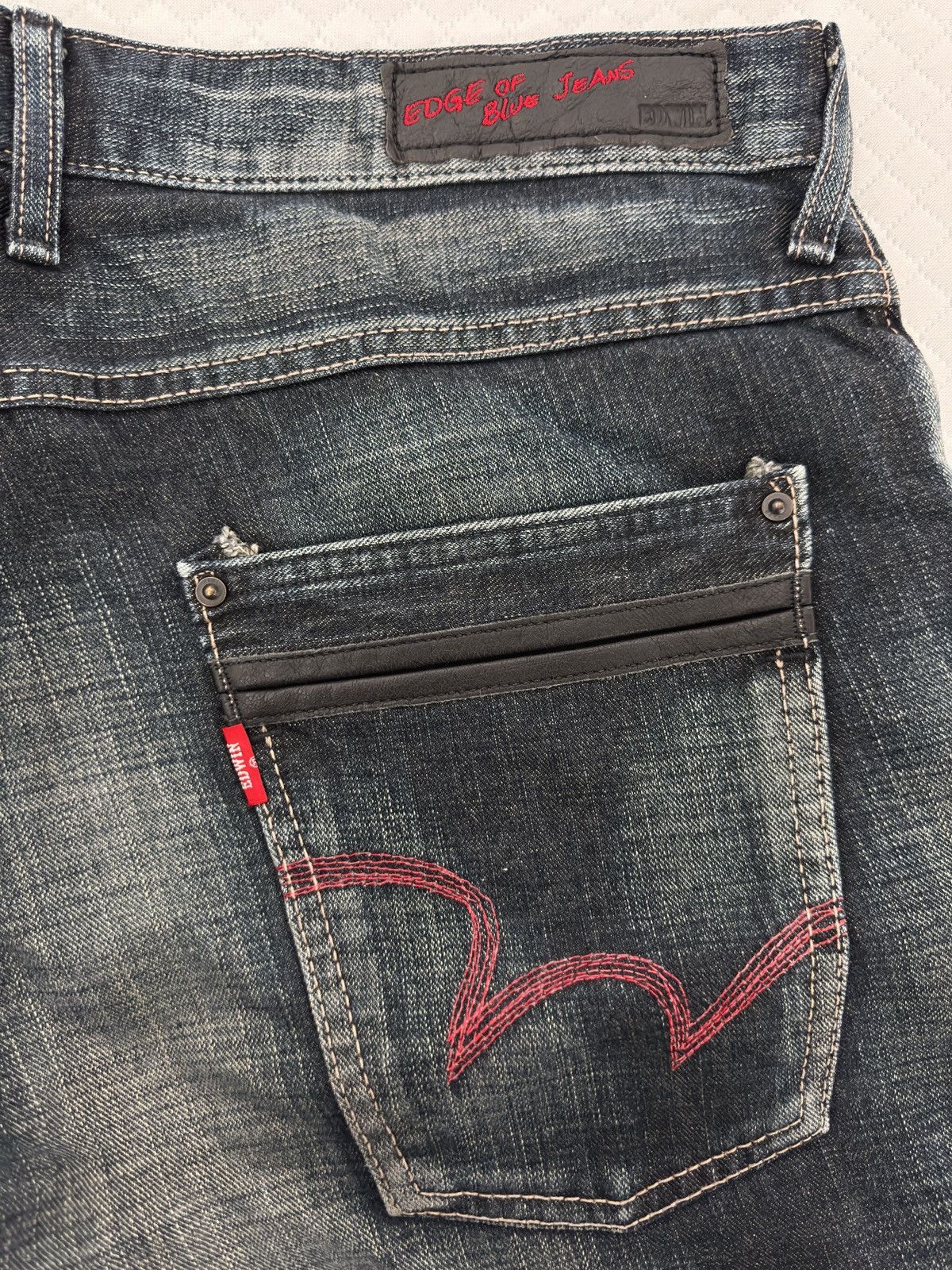 Edwin rare faded edwin egf503 edge of blue jeans Size US 36 / EU 52 - 3 Thumbnail