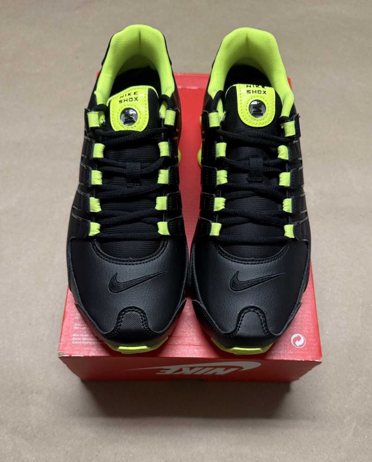 Nike Nike Shox NZ Black Neon Men’s size 8 running shoes NEW! Size US 8 / EU 41 - 3 Thumbnail