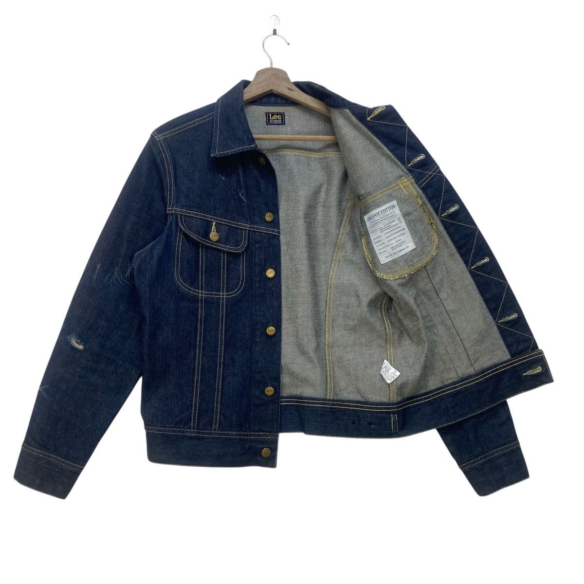 Lee Lee Rider Organic Cotton Sakamoto Denim Hiroshima Trucker Size US XS / EU 42 / 0 - 2 Thumbnail
