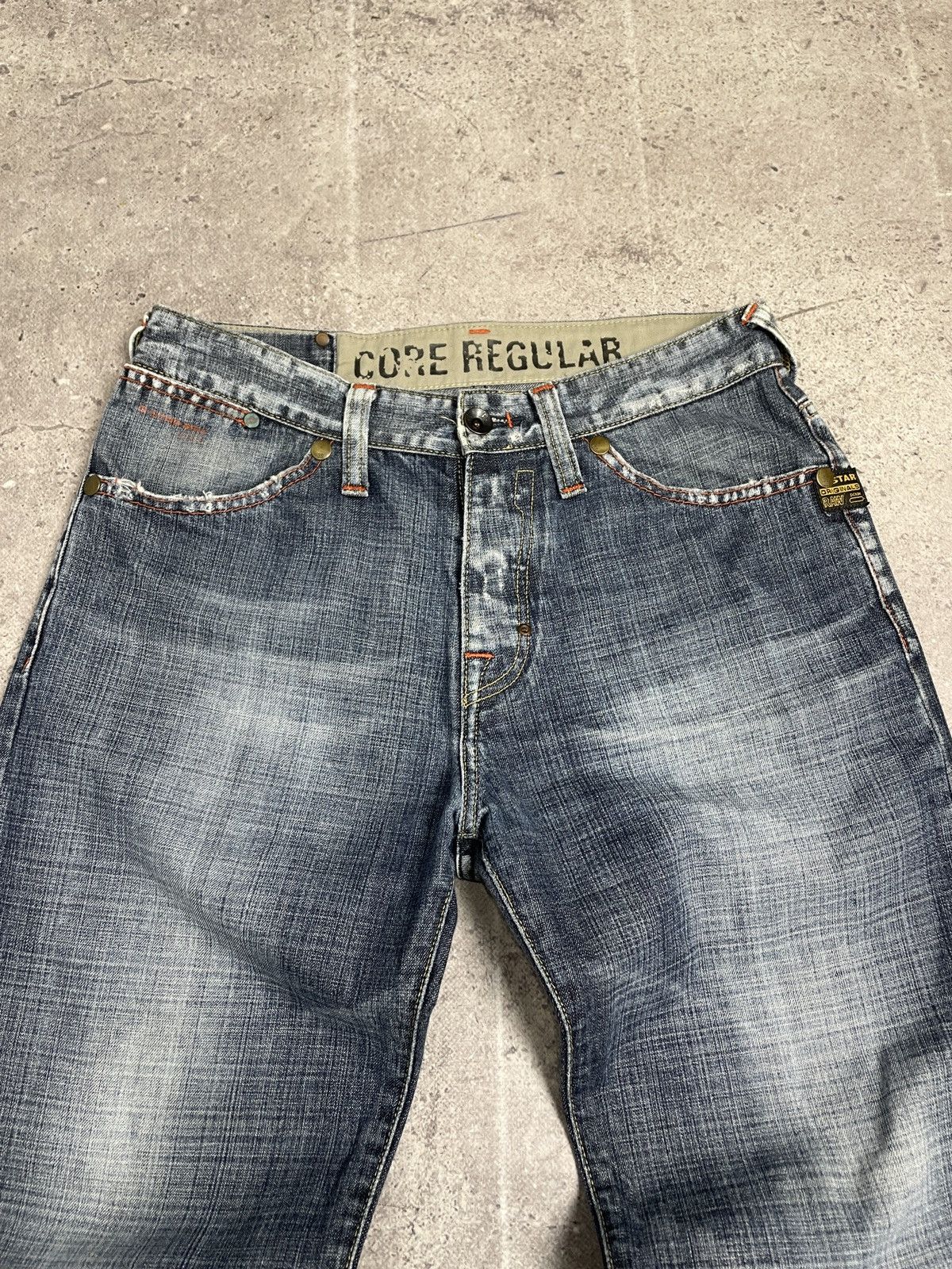 G-Star Vintage G Star Raw Pants Y2K Baggy Cargo Jeans Distressed Size US 30 / EU 46 - 9 Thumbnail