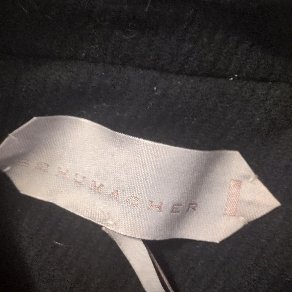 DOROTHEE SCHUMACHER Shumacher black wool blend pea coat size XS Size XS / US 0-2 / IT 36-38 - 5 Thumbnail