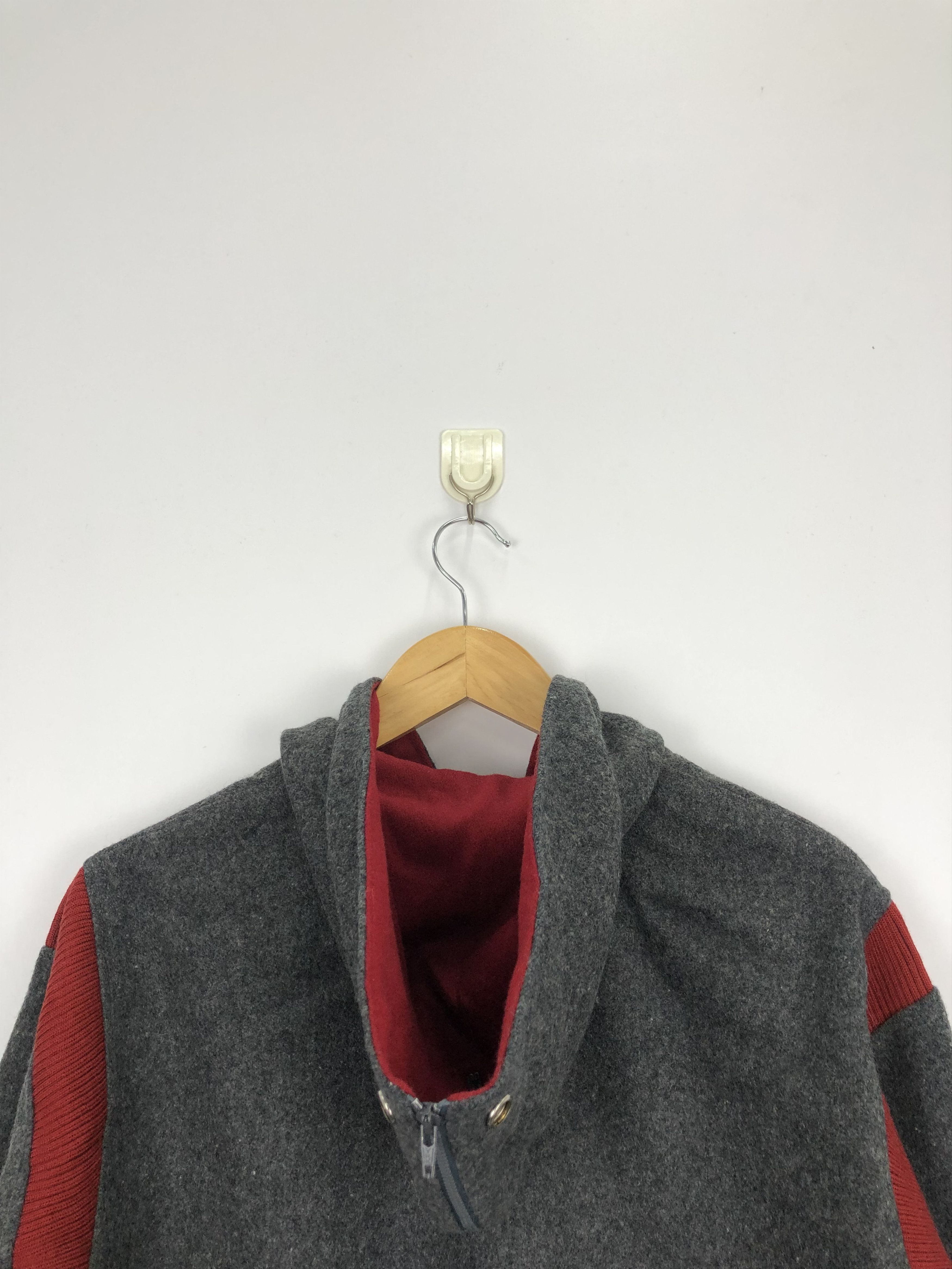Japanese Brand Vintage 90s Ailema Wool Varsity Jacket Hoodie V0322 Size US M / EU 48-50 / 2 - 4 Thumbnail