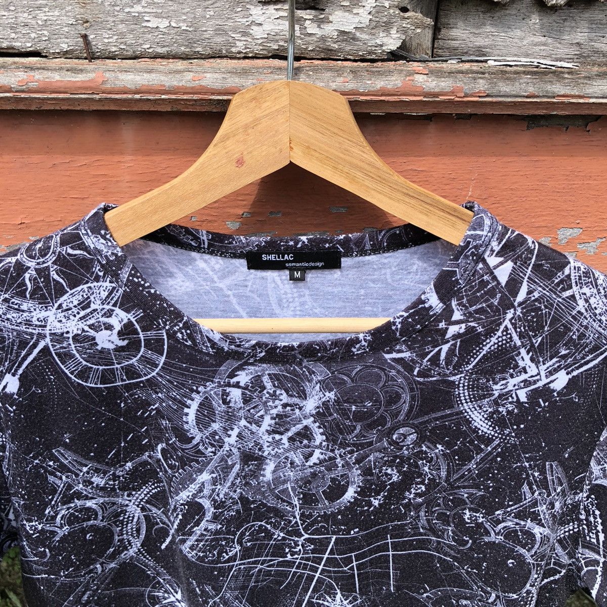 Japanese Brand 🔥Rare🔥 Semantic Design Shellac Japanese Brand Tshirt Size US M / EU 48-50 / 2 - 4 Thumbnail