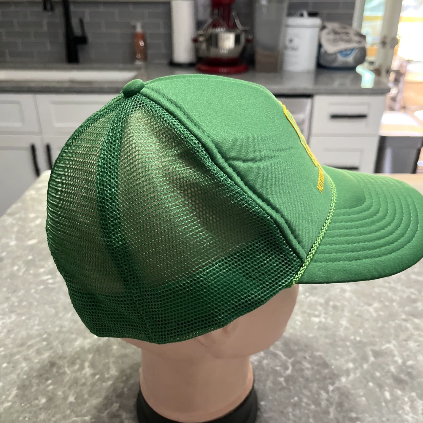 John Deere John Deere Trucker Hat San Sun White Adjustable Snap Back Green Cap Look Trucker Sun Sun Sun? Size ONE SIZE - 5 Thumbnail