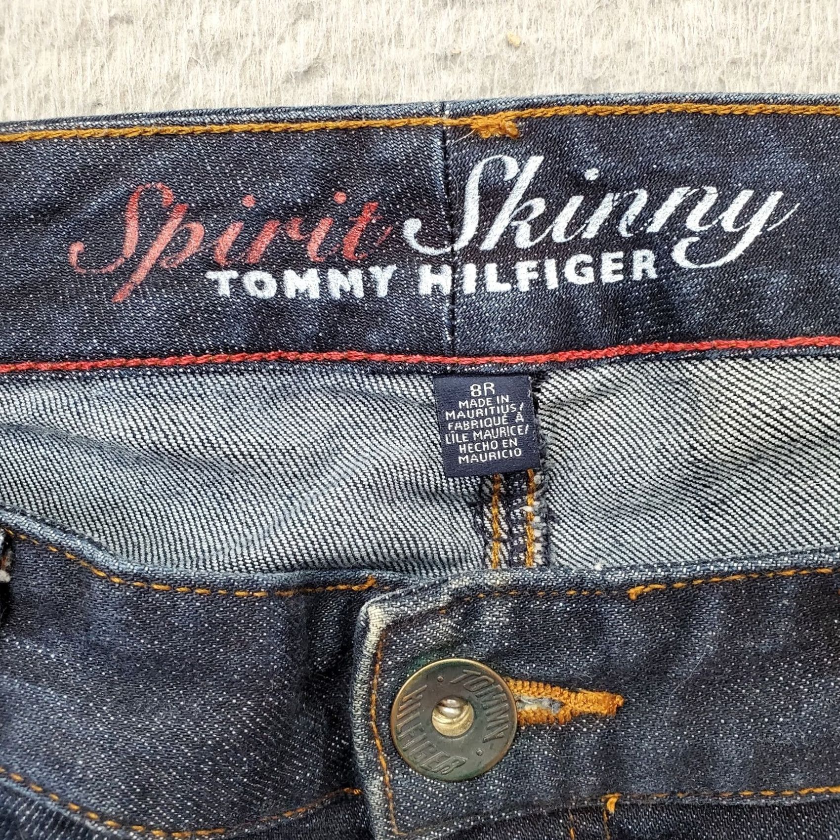Tommy Hilfiger Tommy Hilfiger Jeans Women 8R Blue Denim Spirit Skinny Leg Outdoor Size 30" / US 8 / IT 44 - 6 Thumbnail