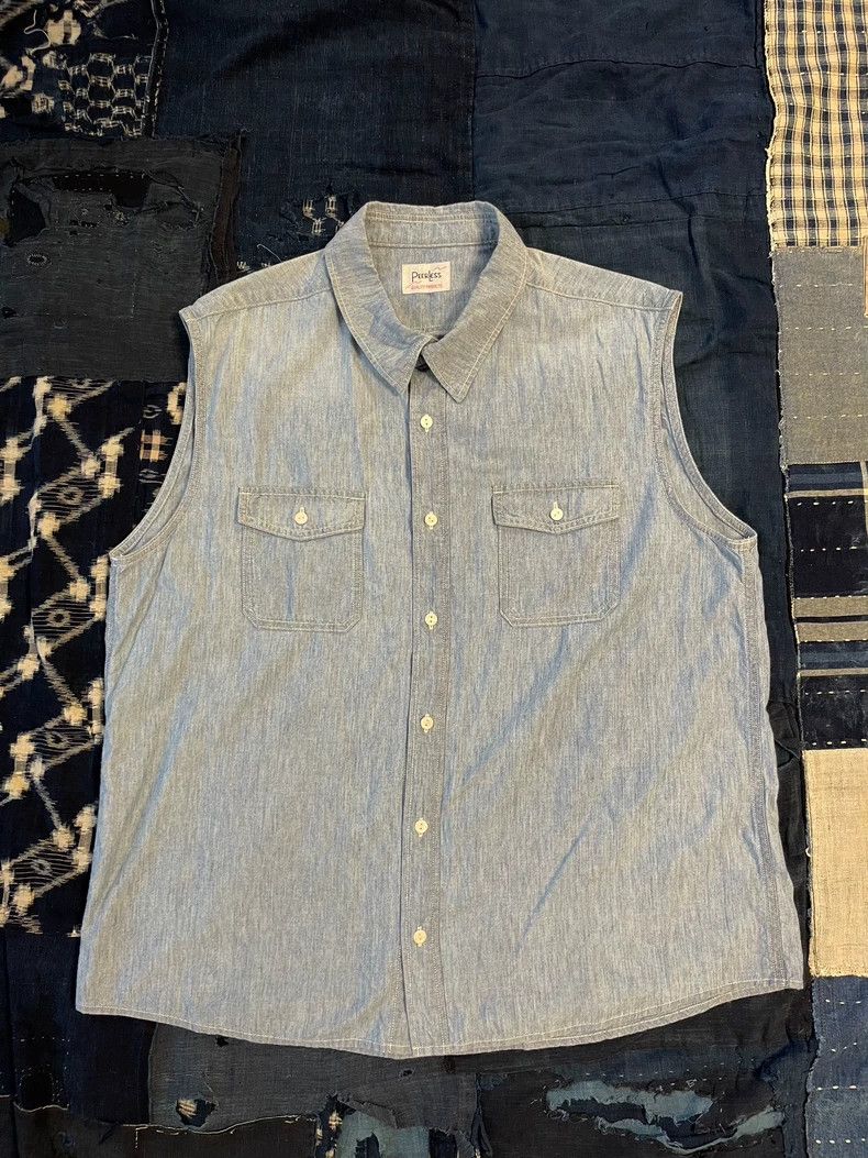 Visvim Visvim 22SS CUT OFF SHIRT Size US XL / EU 56 / 4 - 2 Thumbnail