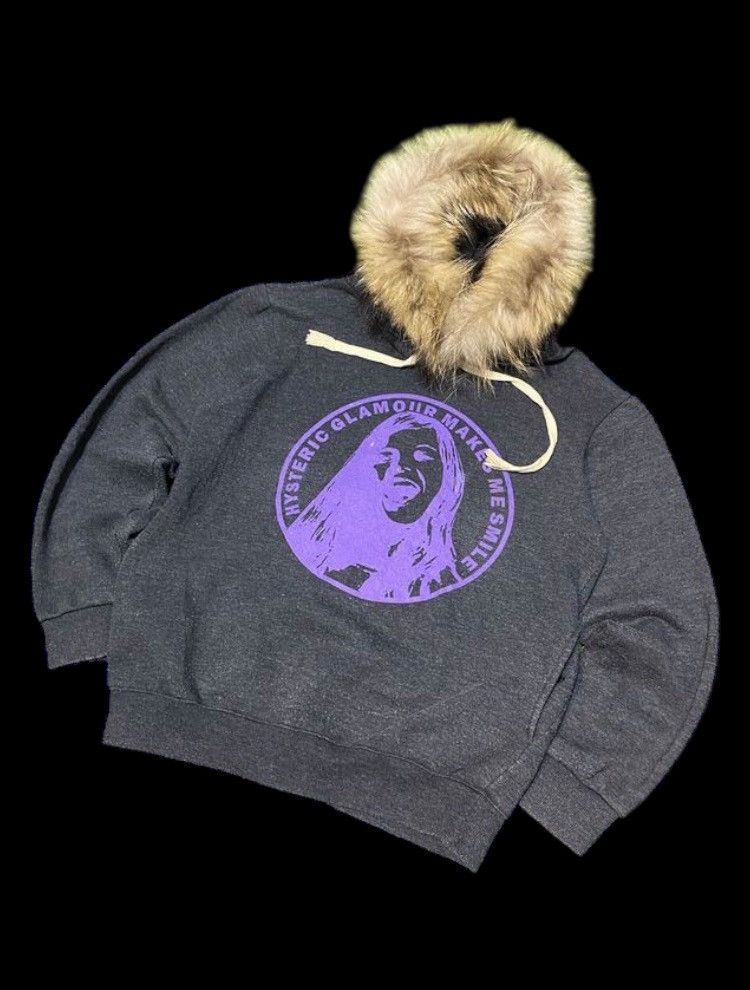 Hysteric Glamour × If Six Was Nine × Japanese Brand ❤️‍🔥Like A Hysteric Glamour By Sloe ~ Faux Fur Hoodie❤️‍🔥 Size US M / EU 48-50 / 2 - 3 Thumbnail