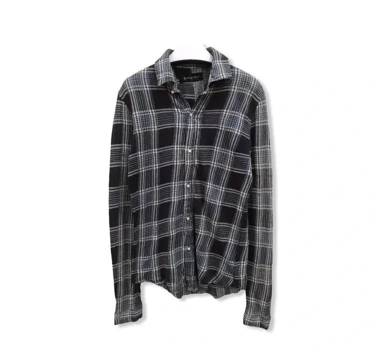 Lounge Lizard Plaid Tartan Flannel Shirt 👕