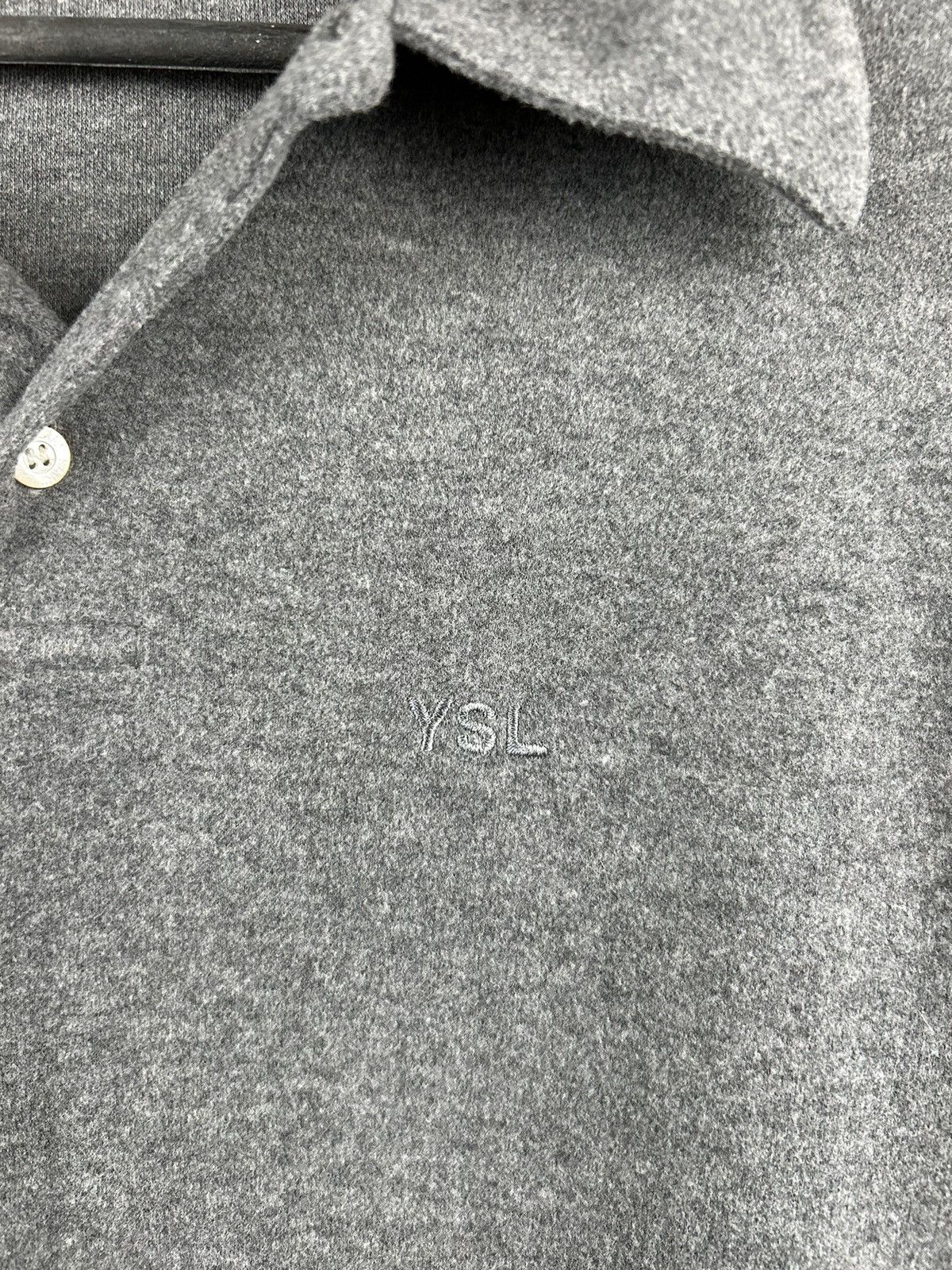 Saint Laurent Paris Saint Laurent Jeans Zip Fleece Size L / US 10 / IT 46 - 3 Thumbnail