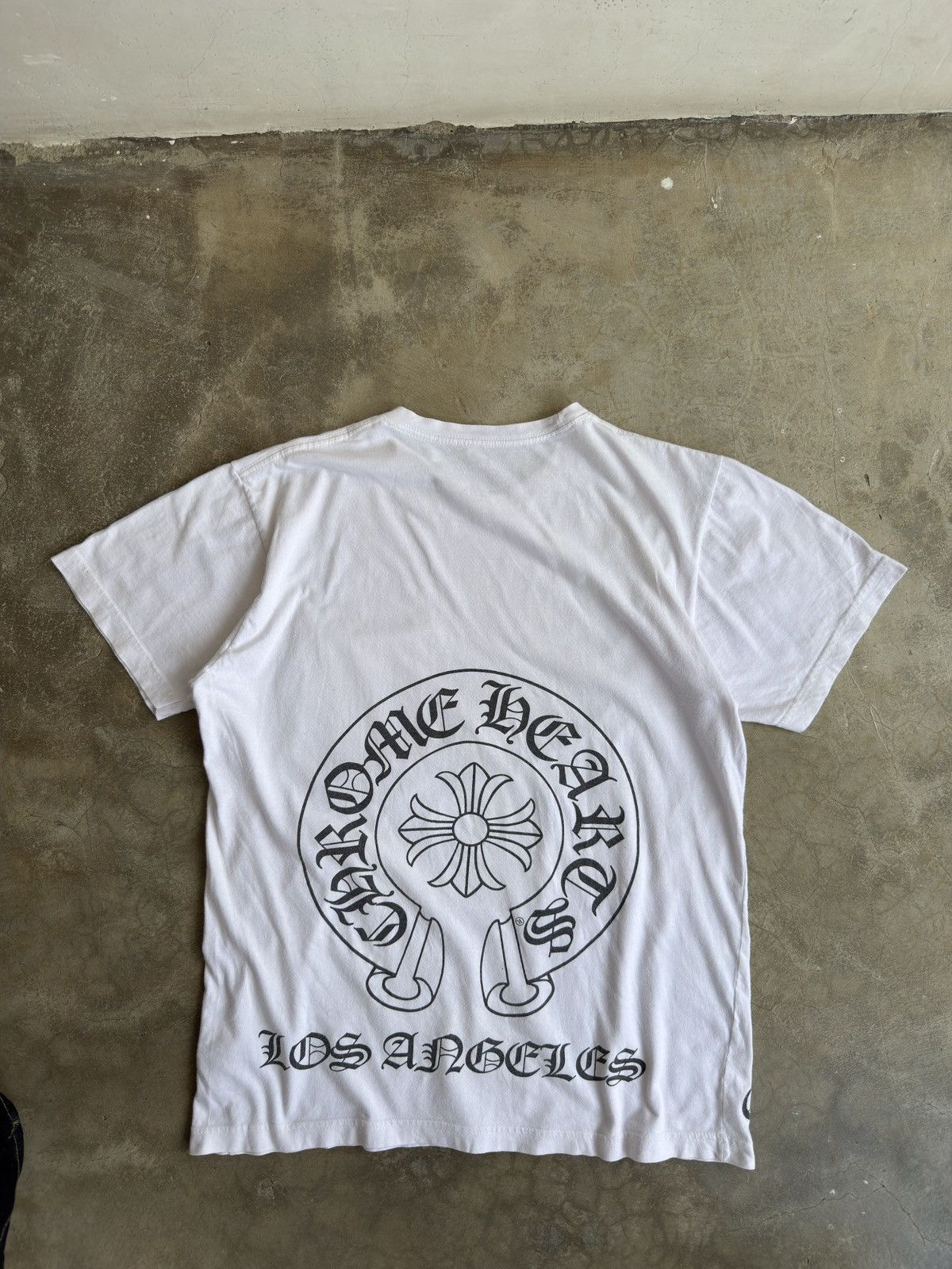 Chrome Hearts Chrome Hearts Los Angeles Exclusive Pocket tshirt White Size US M / EU 48-50 / 2 - 1 Thumbnail