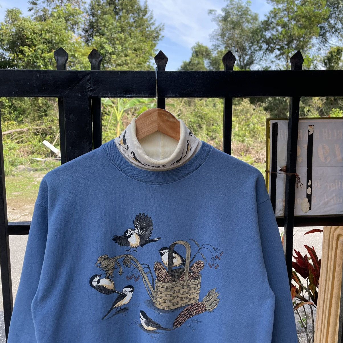 Vintage 🔥Vintage Artisans 1995 Graphic Of Bird Jumper Sweatshirts Size US S / EU 44-46 / 1 - 4 Thumbnail