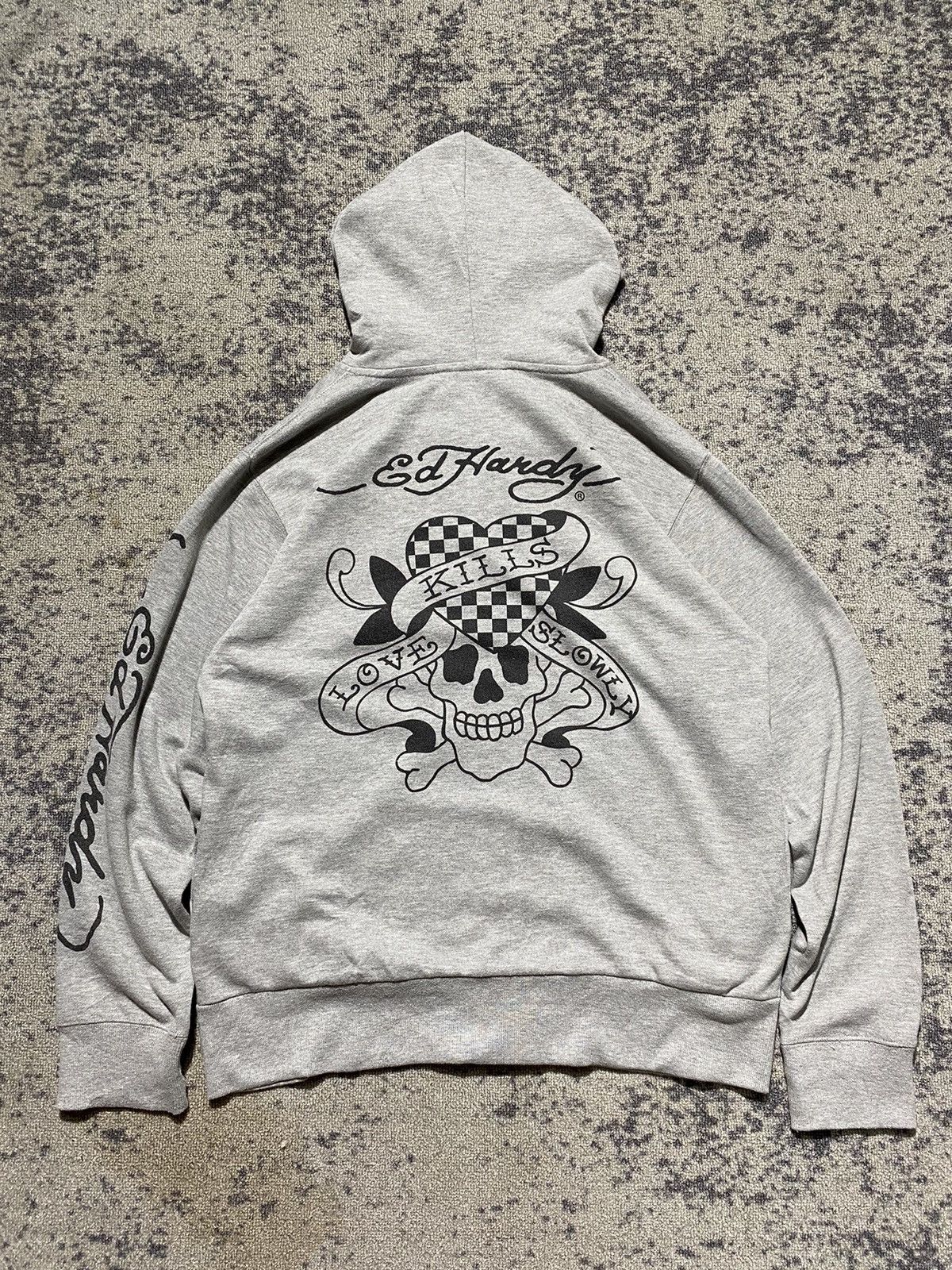 Ed Hardy Ed hardy hoodie vintage Size US L / EU 52-54 / 3 - 1 Thumbnail