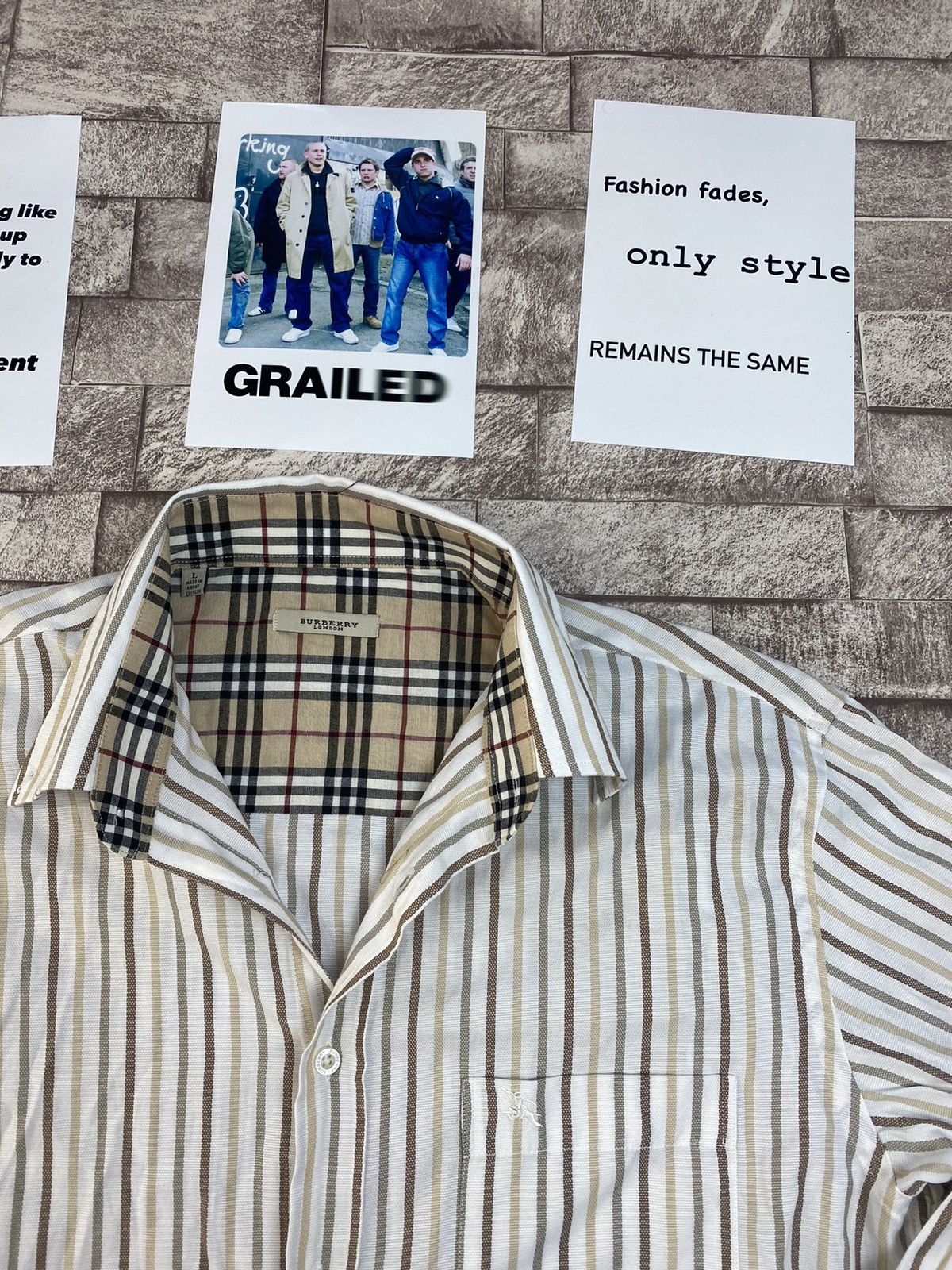 Burberry VINTAGE FLANNEL by Travis Scott style BURBERRY Size US L / EU 52-54 / 3 - 4 Thumbnail
