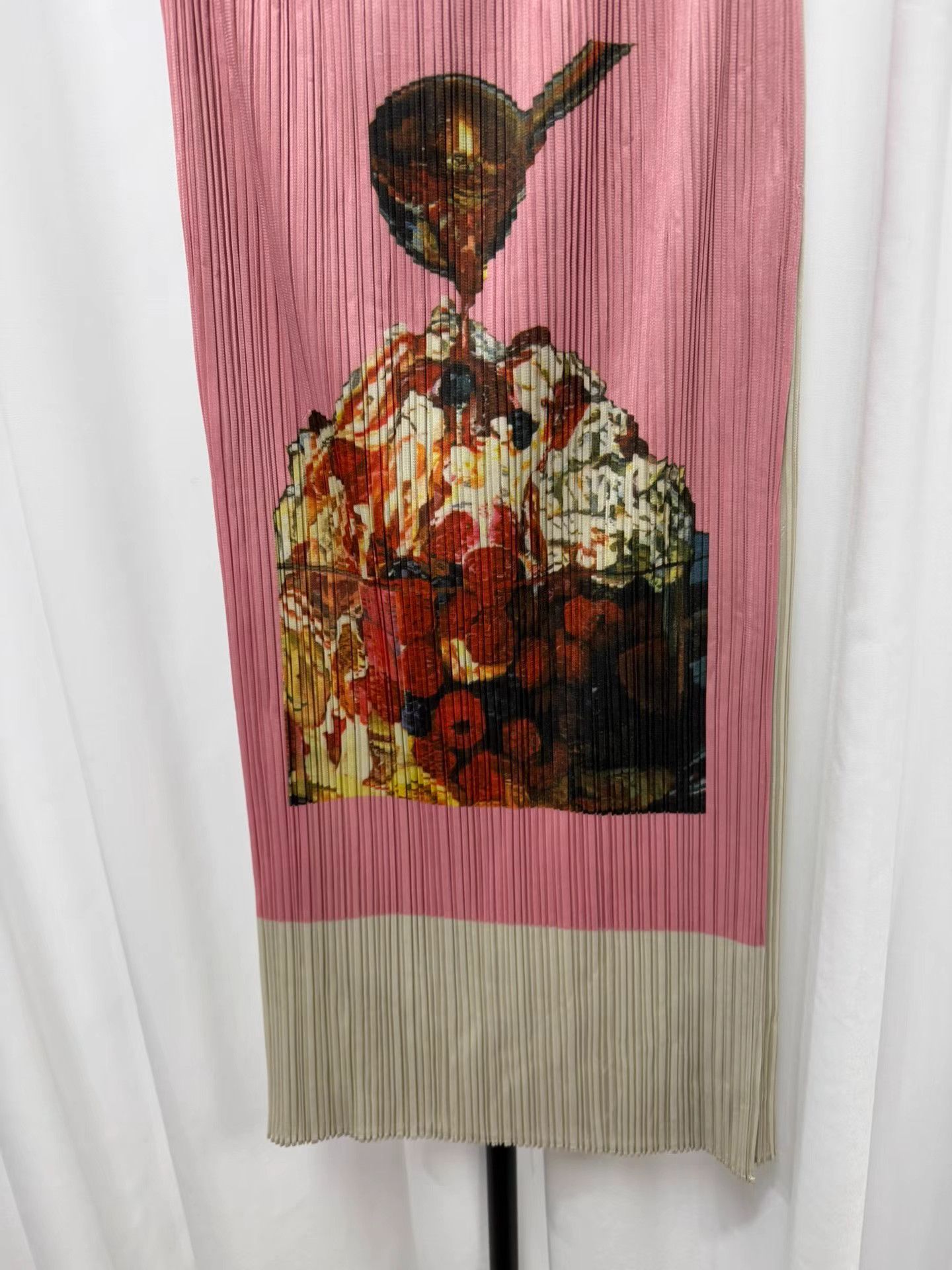 Issey Miyake ISSEY MIYAKE Pleats Please Ice Cream Print Skirt K20 Size 25" / US 0 / IT 36 - 4 Thumbnail