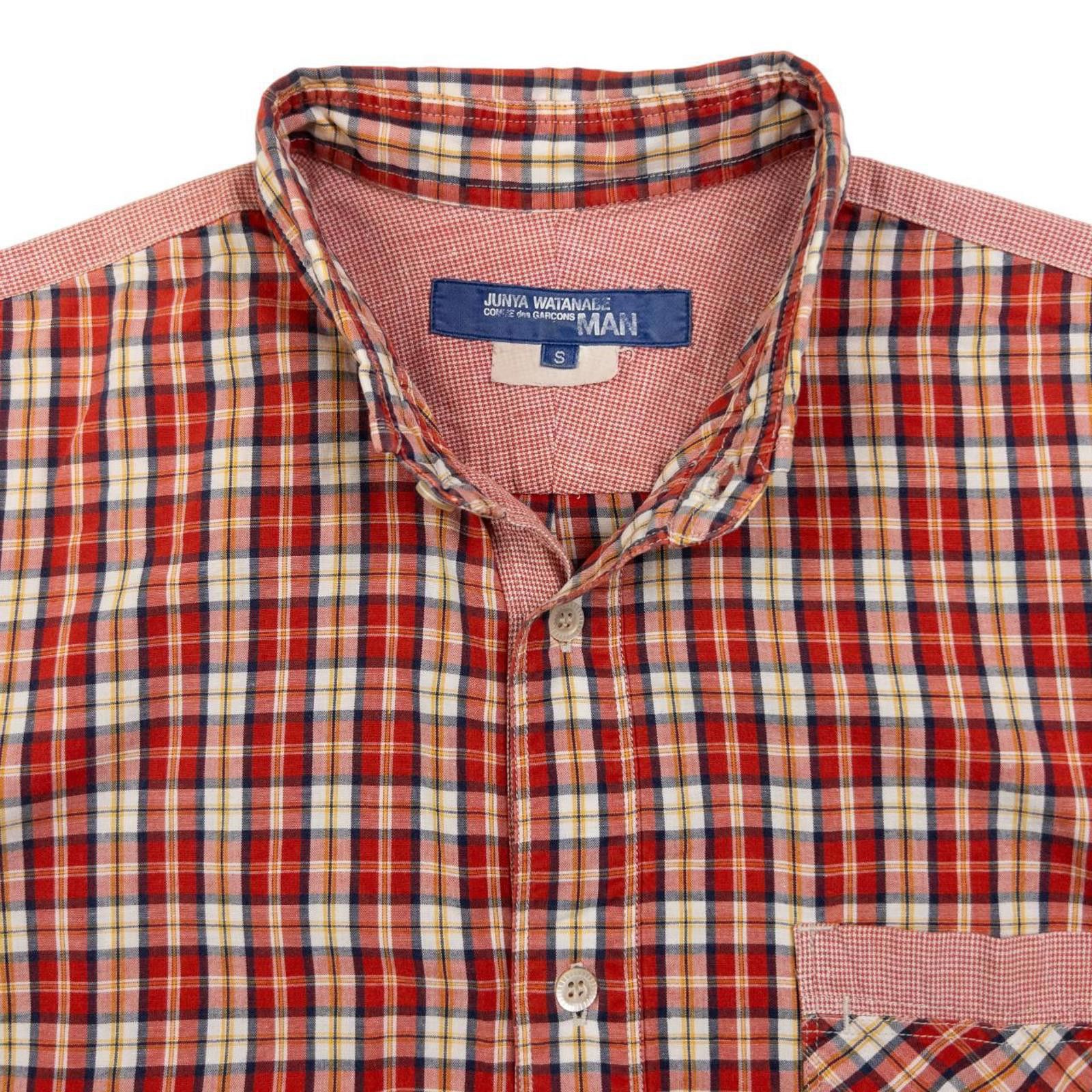 Comme des Garcons Vintage Junya Watanabe X Comme Des Garçons Button Shirt S Size US S / EU 44-46 / 1 - 4 Thumbnail