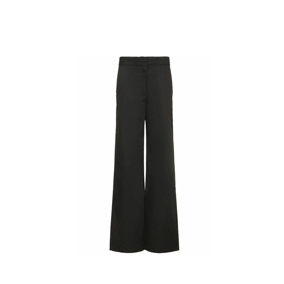 o1mle0425 Reversed Waistband Chino Pant in Black & White
