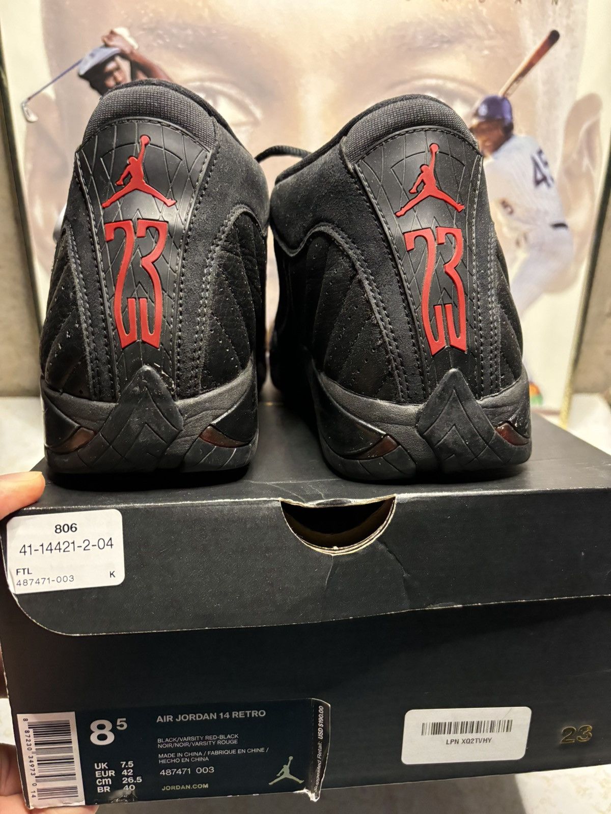 Jordan Brand Jordan Retro 14 ‘last shot’ Size US 8.5 / EU 41-42 - 7 Thumbnail