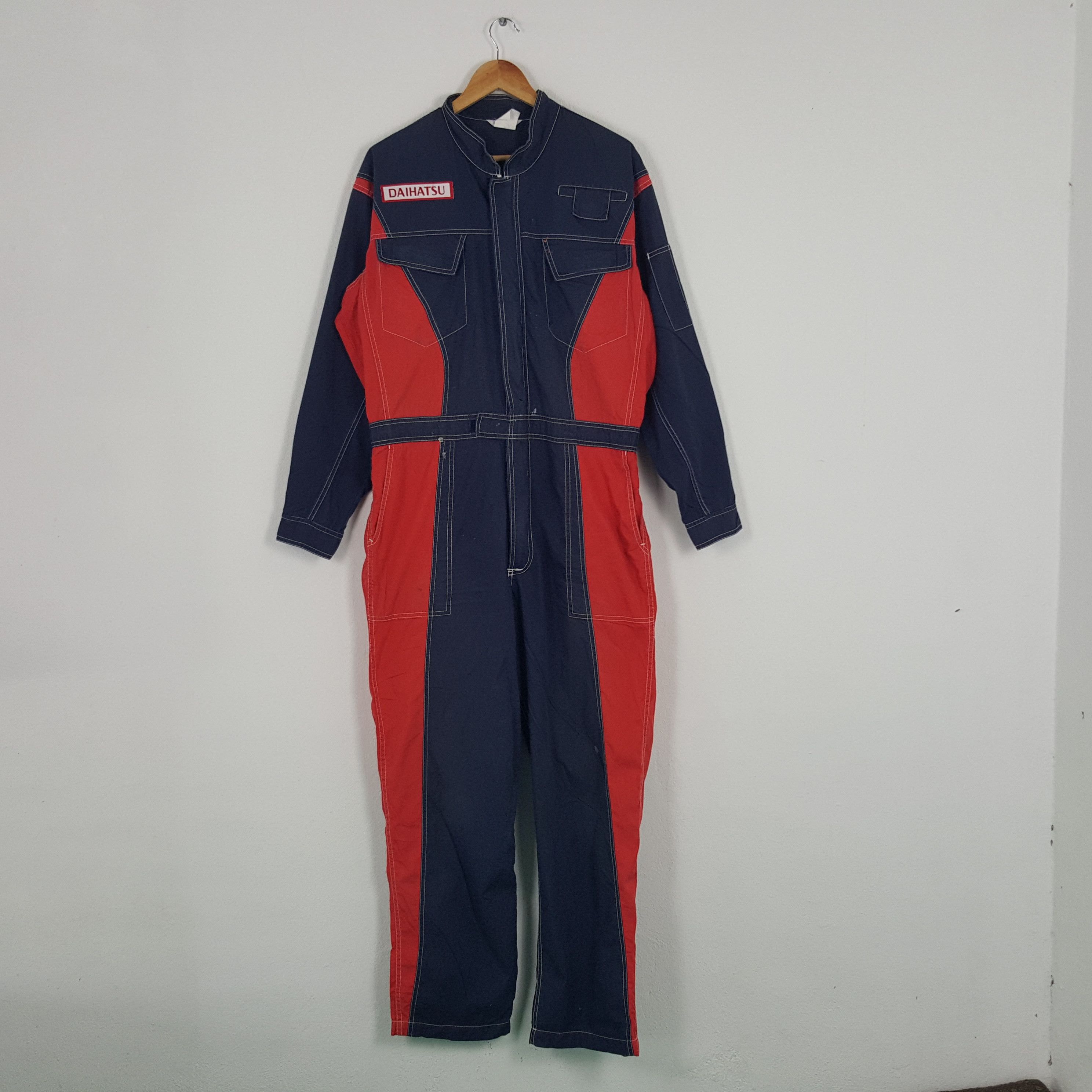 Vintage Vintage Daihatsu Japanese Racing Team Coverall Jacket Size US L / EU 52-54 / 3 - 4 Thumbnail