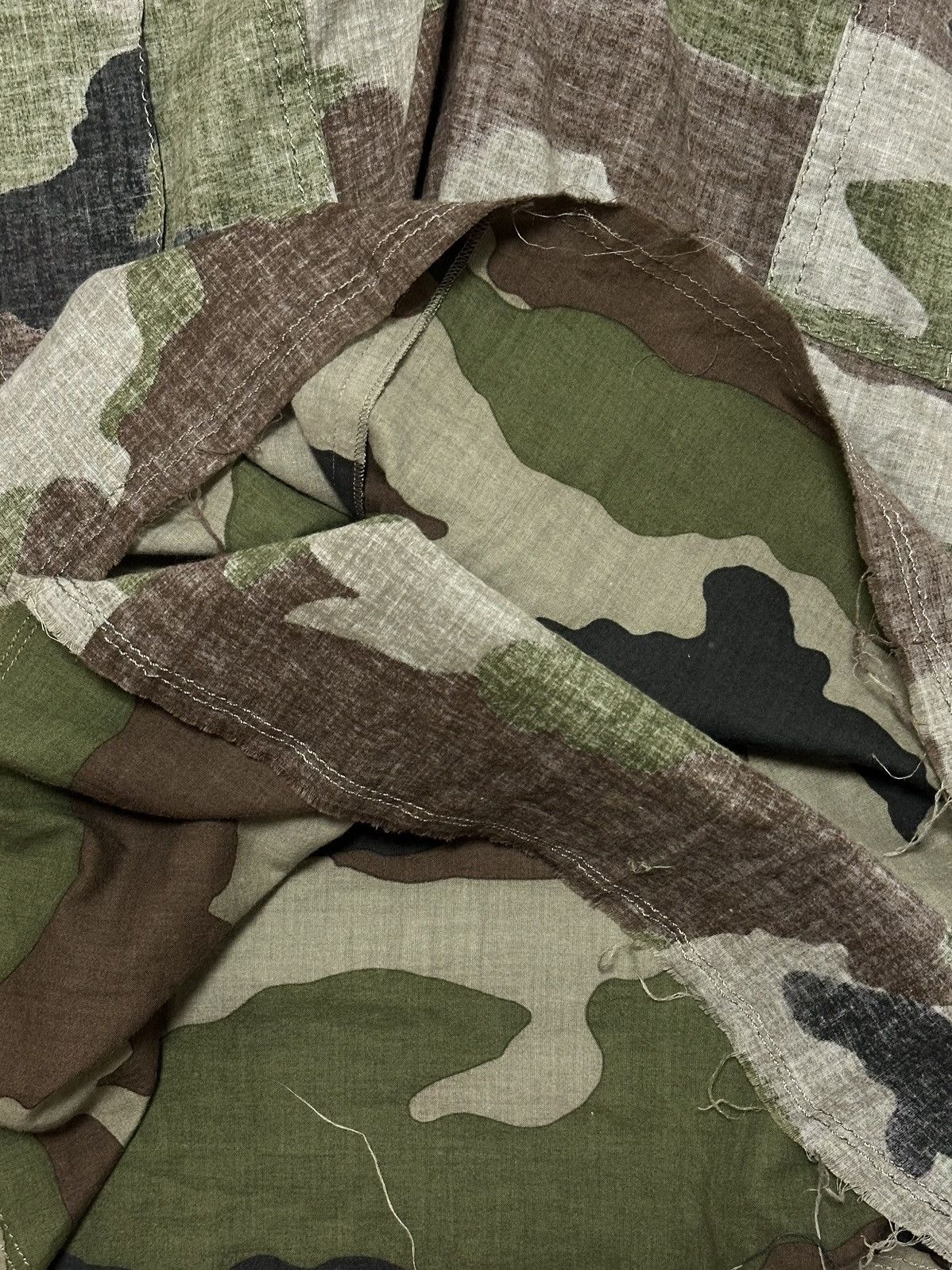 Junya Watanabe JUNYA WATANABE MAN Pearl Embellished Camouflage Midi Dress Size M / US 6-8 / IT 42-44 - 5 Thumbnail