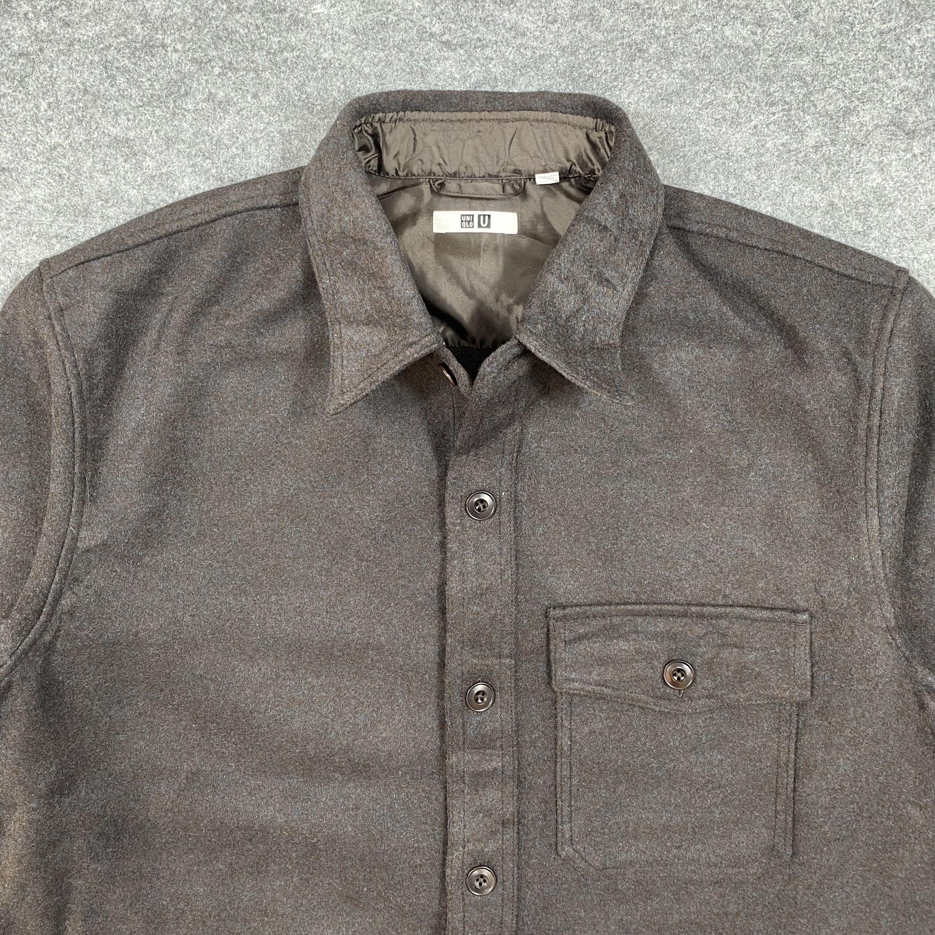Uniqlo Uniqlo U Lemaire Wool Blended Shirt Jacket-J549 Size US L / EU 52-54 / 3 - 6 Thumbnail