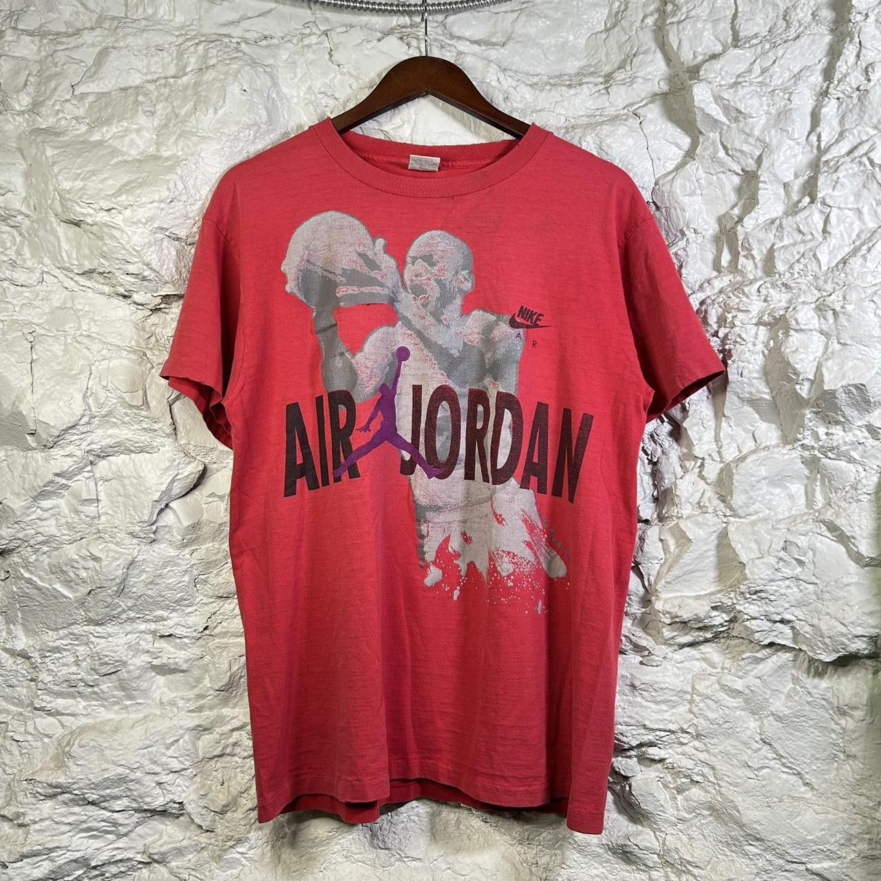 Vintage 1991 Nike Air Jordan “Hare Jordan” T-Shirt Red