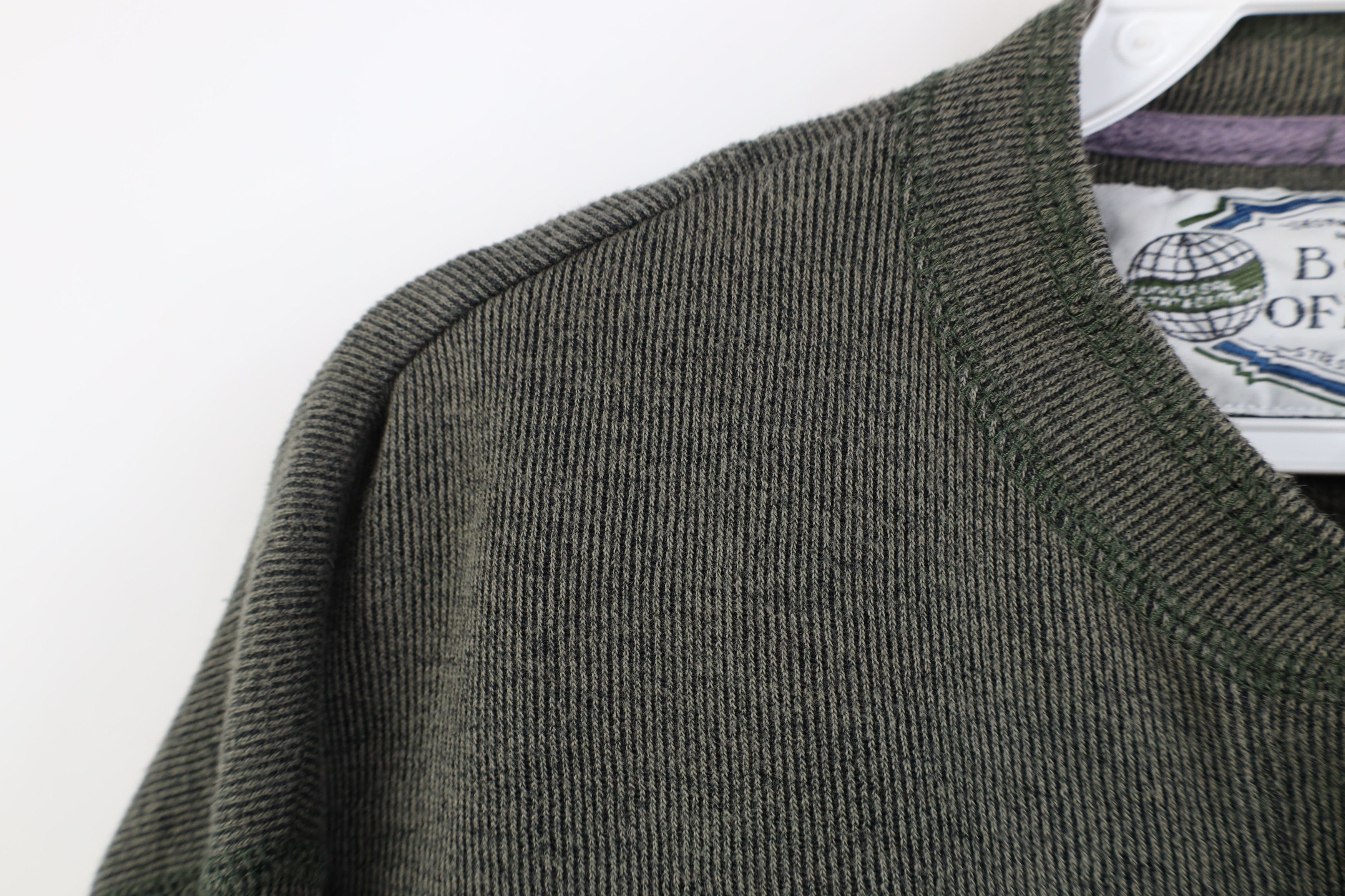 Vintage Vintage 90s Streetwear Knit Long Sleeve Henley T-Shirt Size US L / EU 52-54 / 3 - 5 Thumbnail