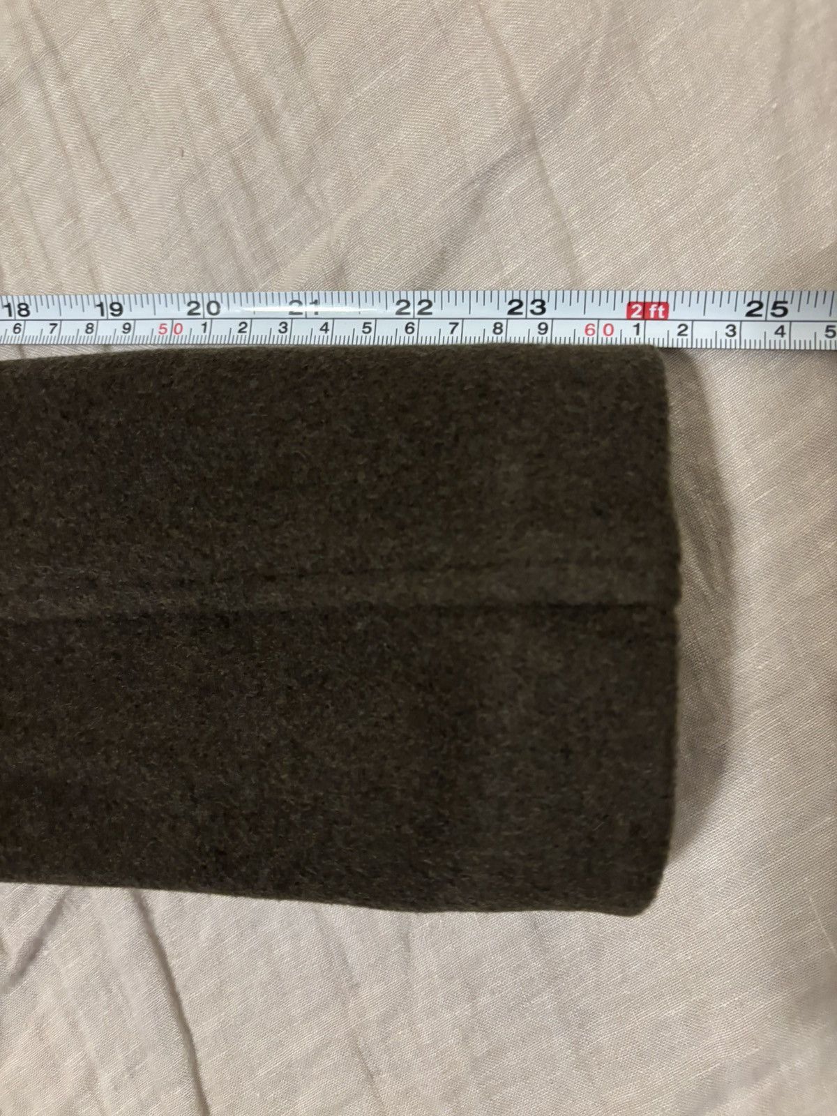 Billy Reid $898 NWT Billy Reid Coat XS Olive Green Boiled Wool Jordan Size US XS / EU 42 / 0 - 9 Thumbnail