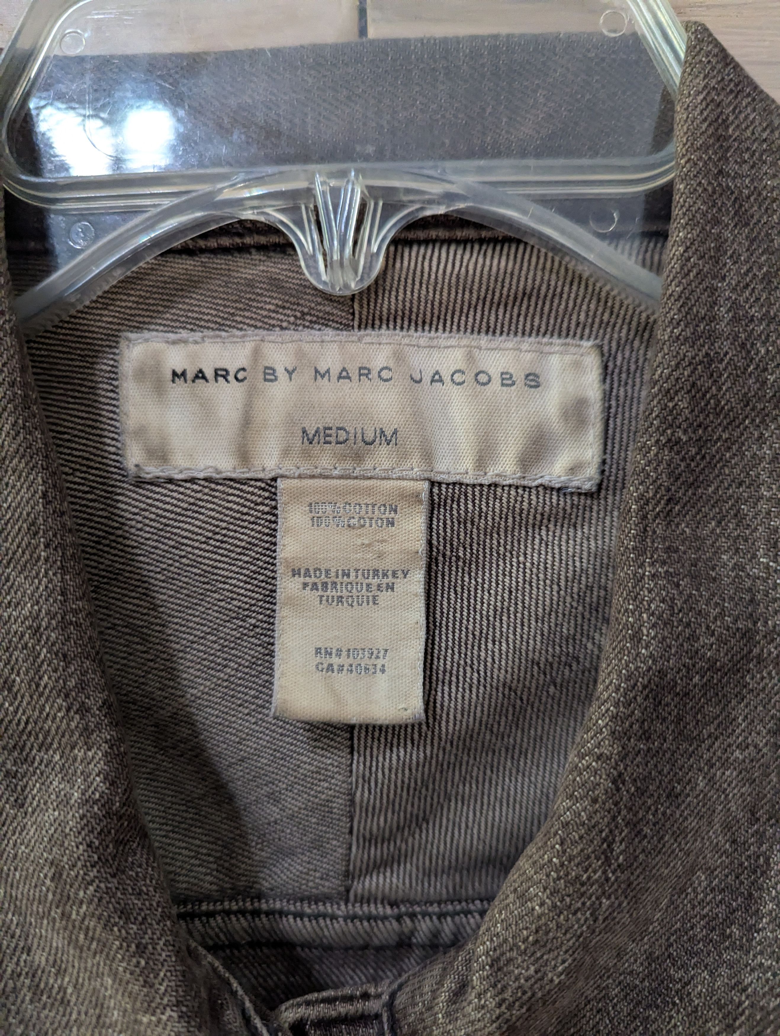 Marc by Marc Jacobs Marc by Marc Jacobs Denim Trucker Jacket Zippers Size M / US 6-8 / IT 42-44 - 2 Thumbnail