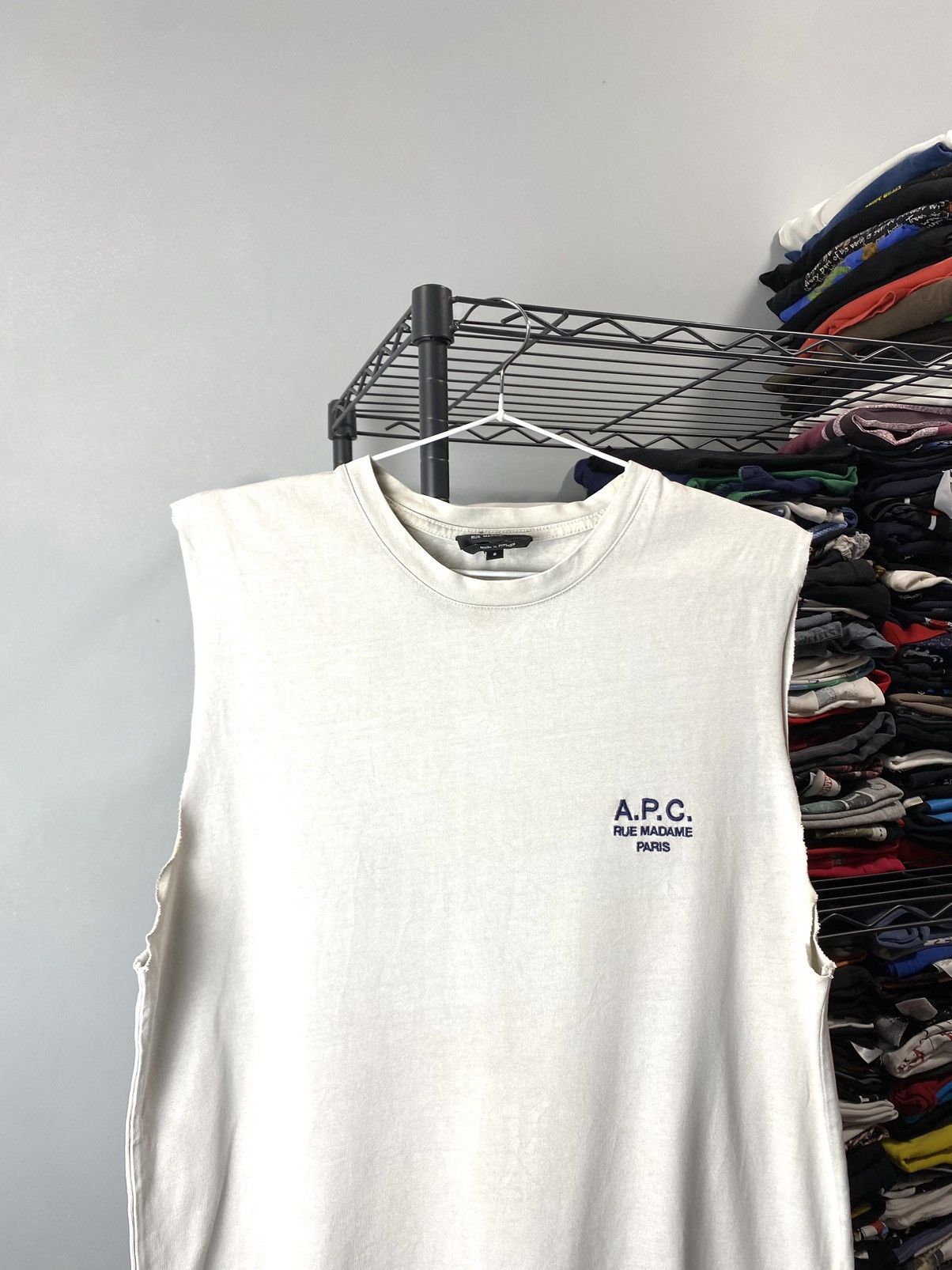 A.P.C. Vintage A.P.C. Rue Madame Paris T Shirt Hype Size US S / EU 44-46 / 1 - 2 Thumbnail