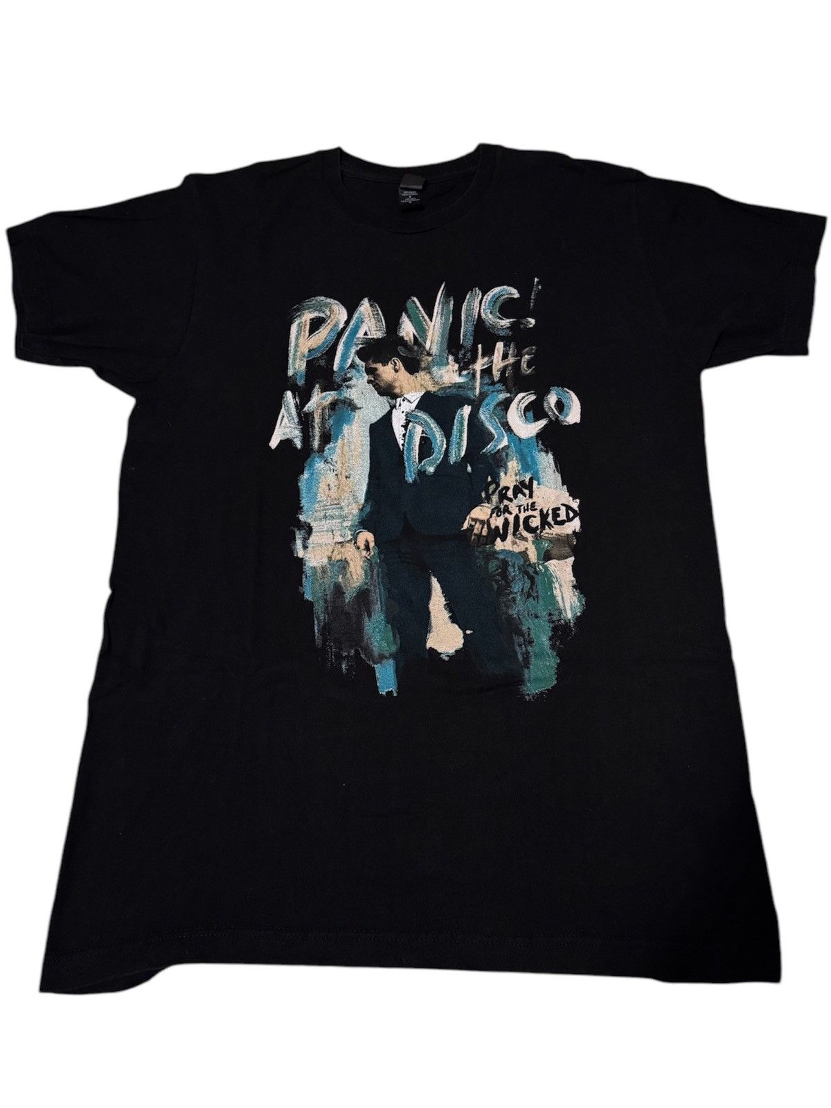 Band Tees × Vintage Panic at the disco Size US M / EU 48-50 / 2 - 1 Thumbnail