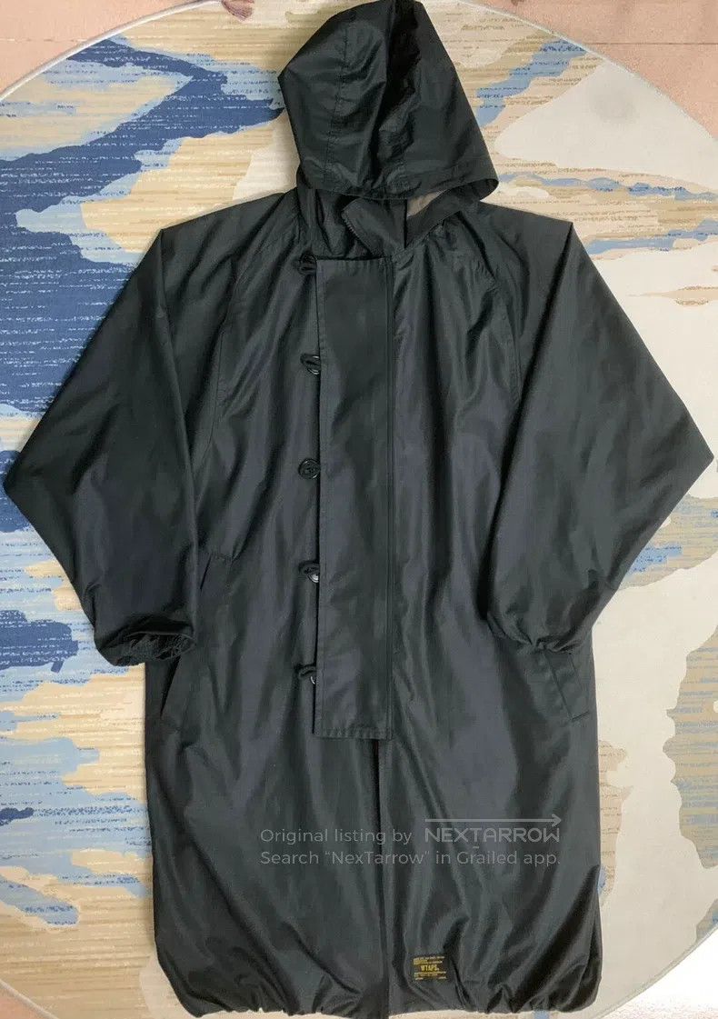 Wtaps Wtaps Black trench coat Size US M / EU 48-50 / 2 - 1 Thumbnail