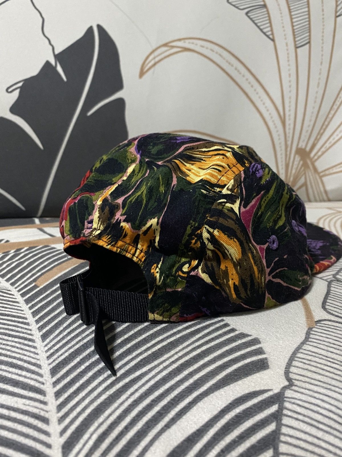 Supreme Supreme - FW17 Painted Floral Camp Cap Size ONE SIZE - 6 Thumbnail