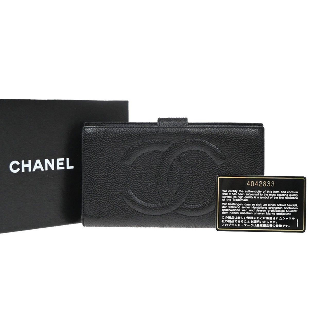 Chanel Chanel Timeless CC French Wallet Leather Size ONE SIZE - 1 Thumbnail