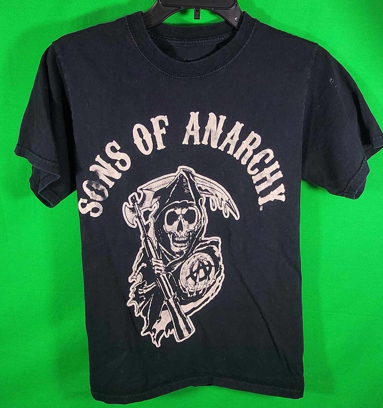 The Unbranded Brand Sons of Anarchy Graphic Tee - Vintage Black T-Shirt Size US S / EU 44-46 / 1 - 1 Thumbnail