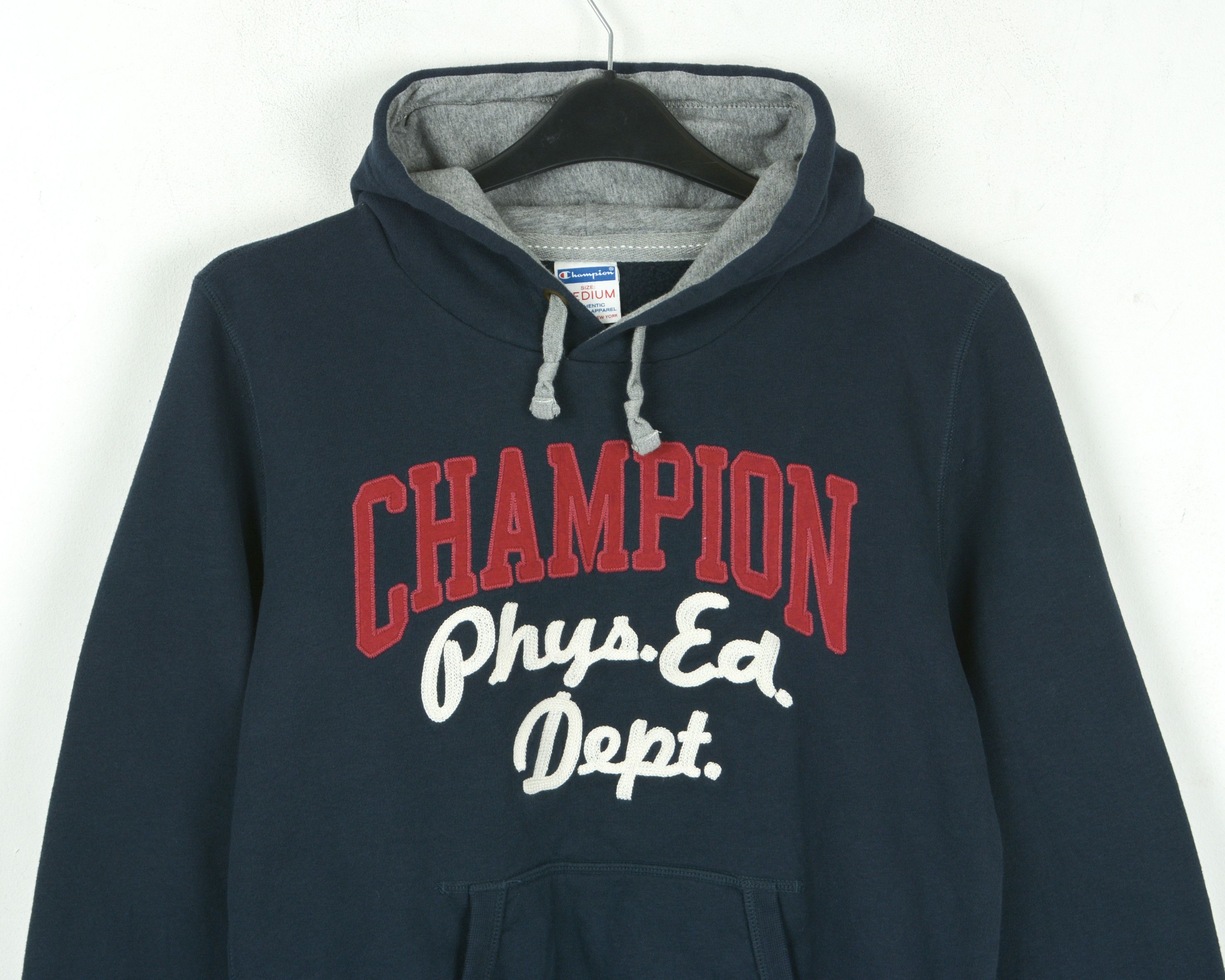Champion CHAMPION Hoodie Jumper Huge Spellout stitched Logo Size US M / EU 48-50 / 2 - 2 Thumbnail