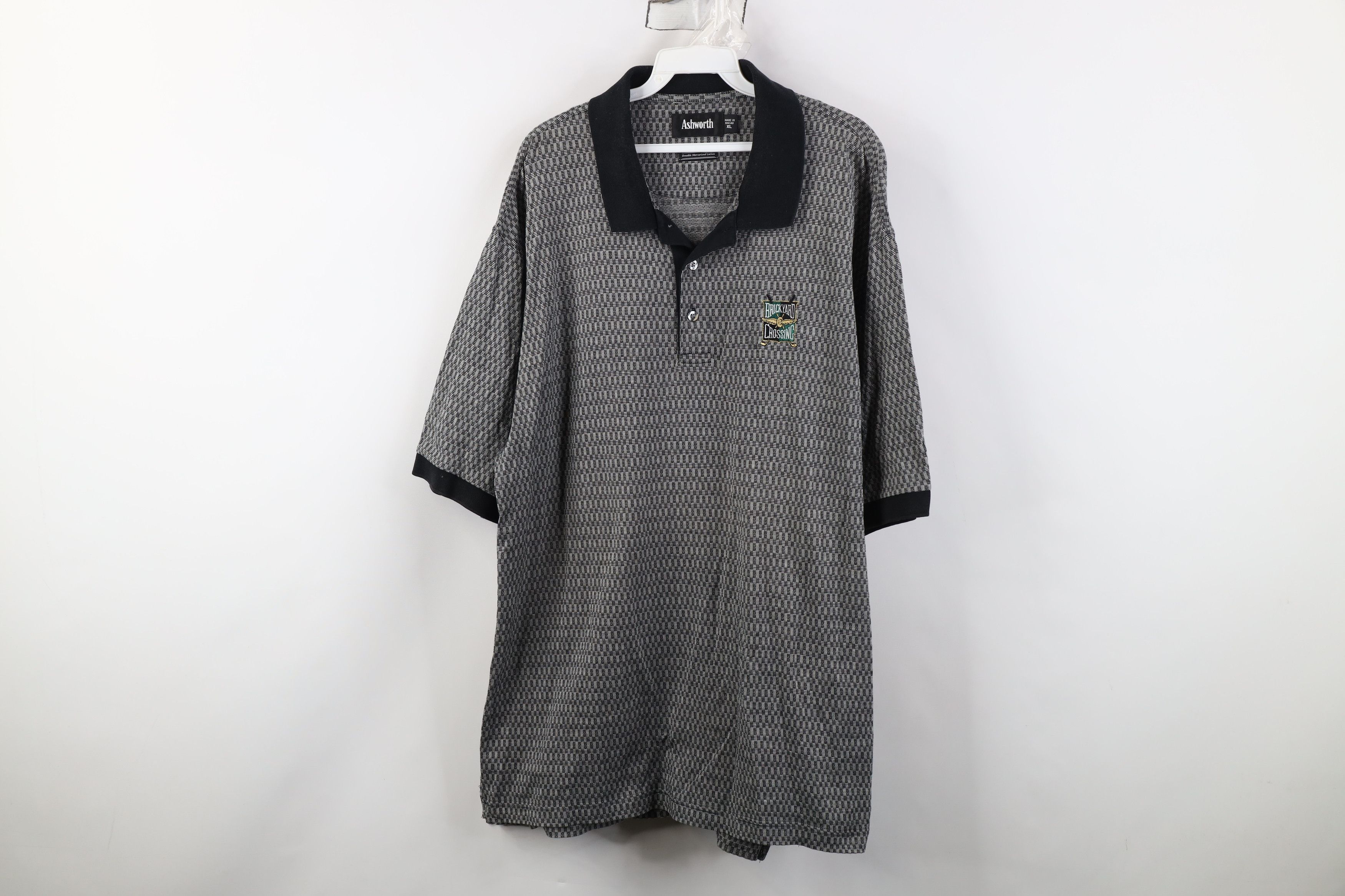Vintage Vintage 90s Brickyard Classic Knit Collared Golf Polo Shirt Size US XL / EU 56 / 4 - 1 Thumbnail