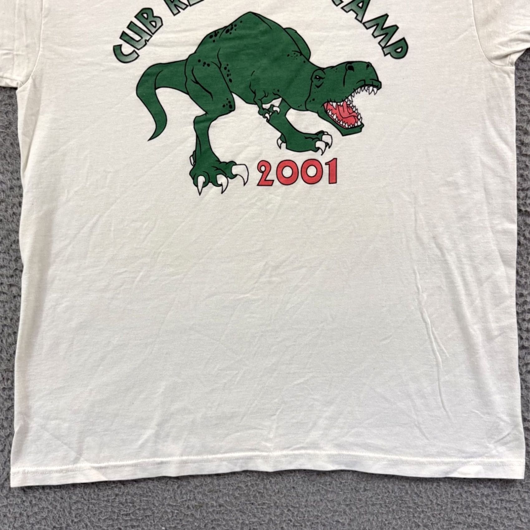 Fruit Of The Loom VINTAGE Boy Scouts Of America Shirt Mens Large Cub Scouts BSA Short Sleeve Y2K Shirt Size US L / EU 52-54 / 3 - 2 Thumbnail