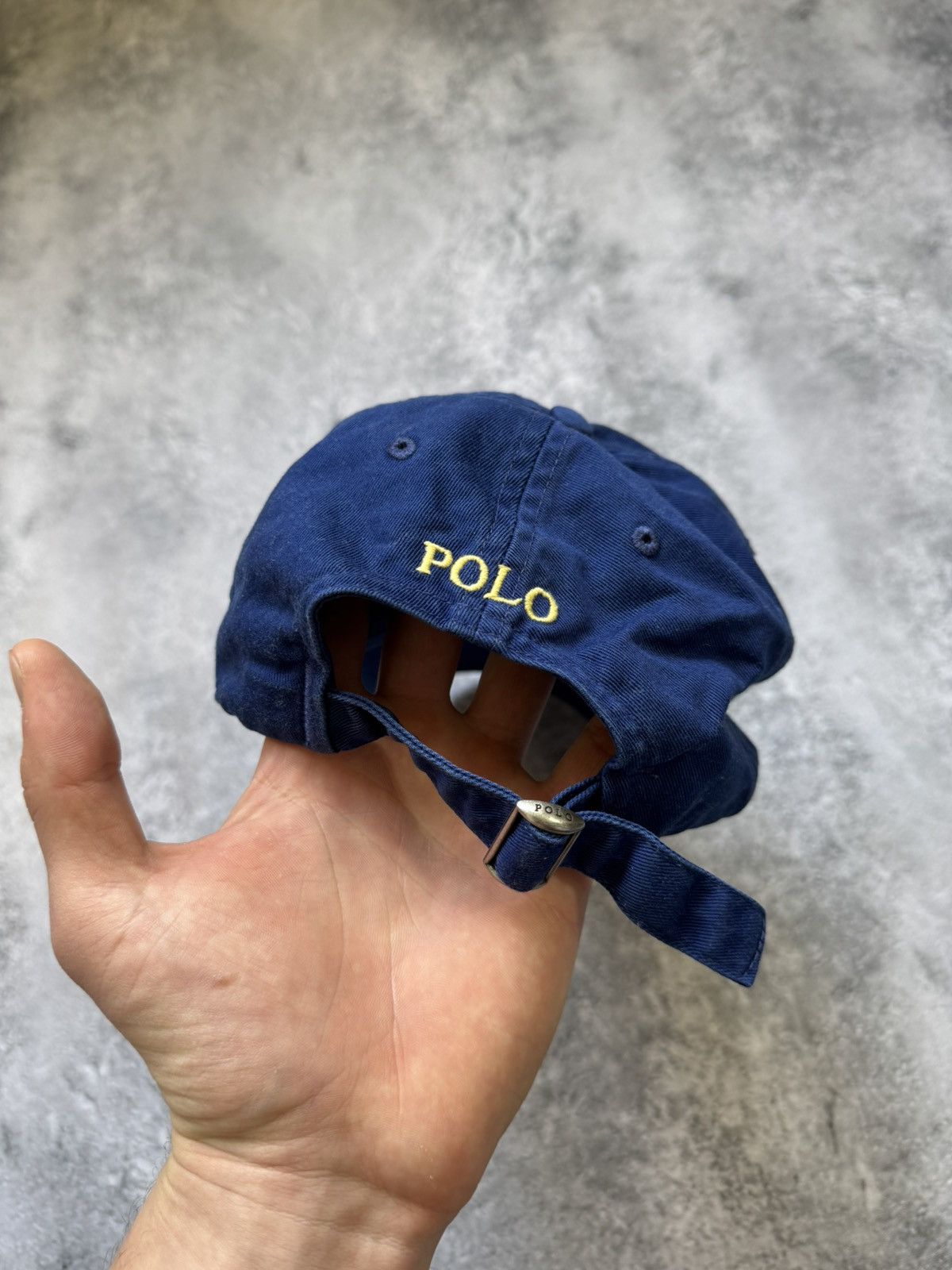Polo Ralph Lauren × Vintage Vintage Cap Polo Ralph Lauren Centre Ligo Size ONE SIZE - 4 Thumbnail