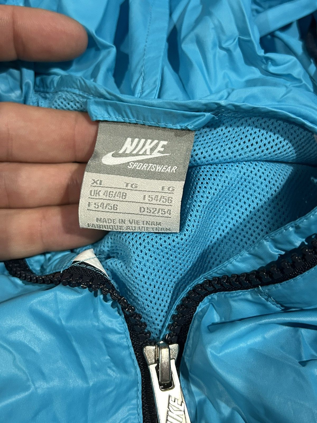 Nike × Vintage Vintage Nike wind breaker Size US XL / EU 56 / 4 - 3 Thumbnail