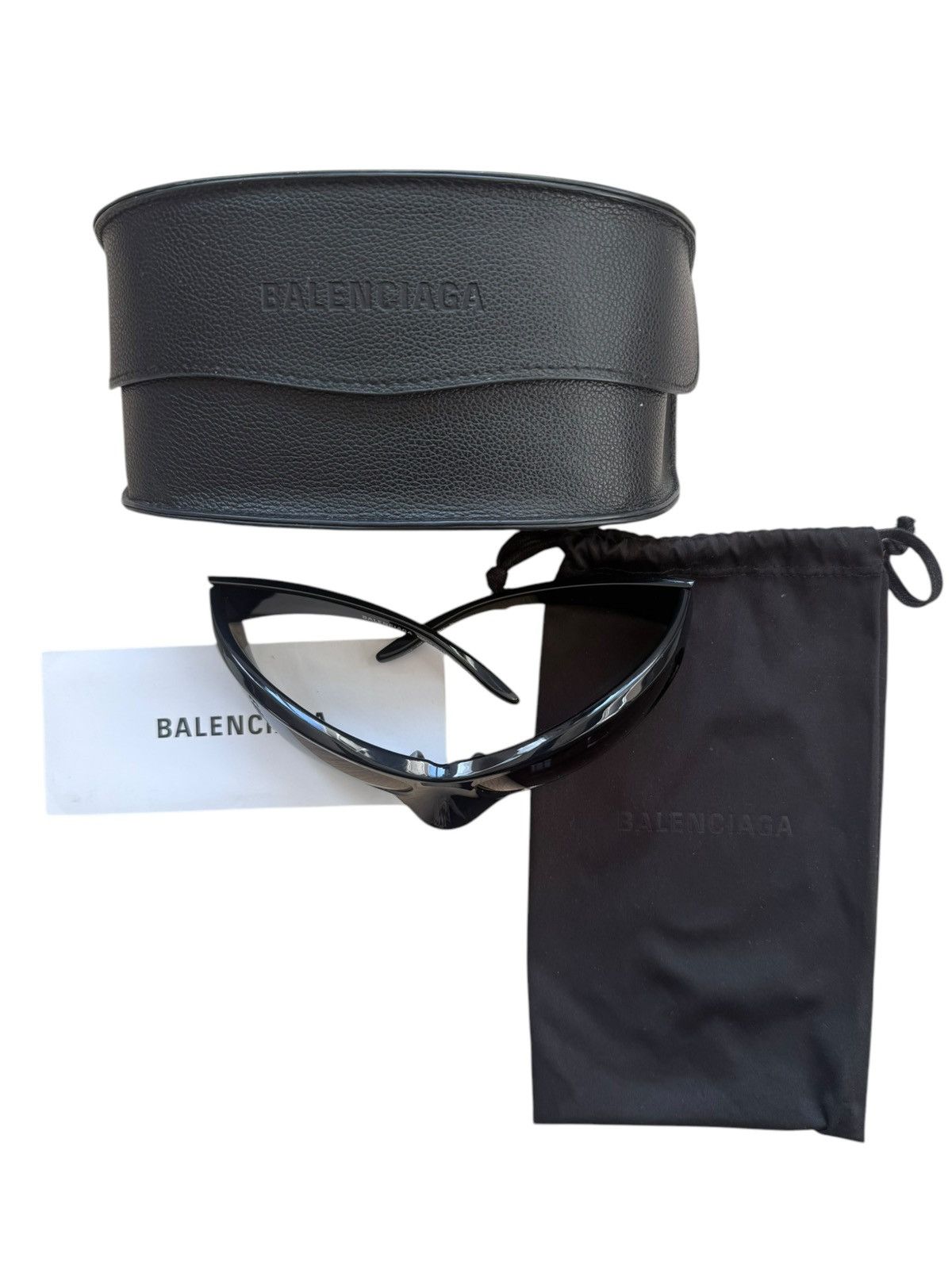 Balenciaga Balenciaga skin cat-eye sunglasses Size ONE SIZE - 2 Thumbnail