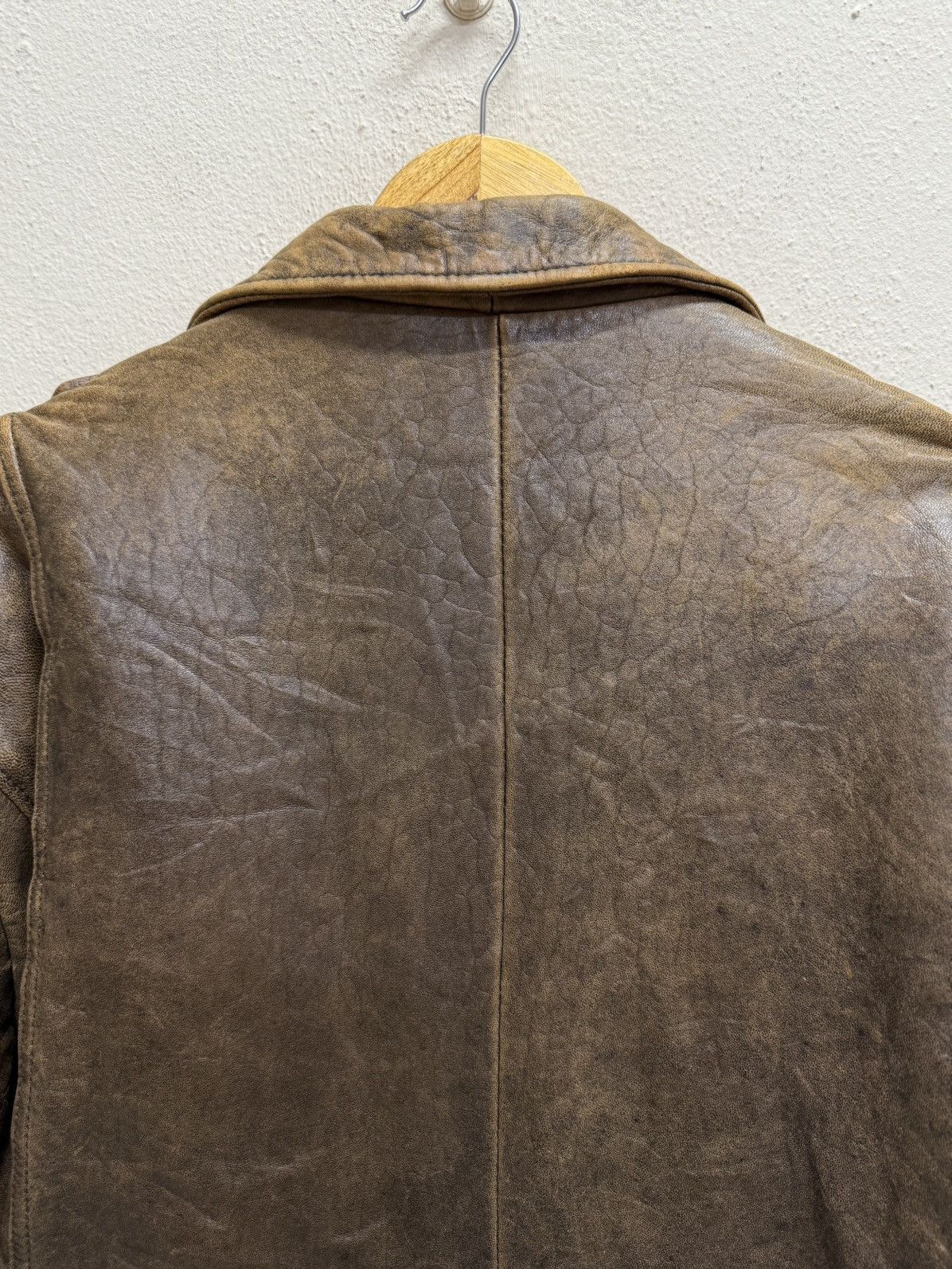 Genuine Leather Vintage Sub Urban Tokyo Leather Jacket Size US L / EU 52-54 / 3 - 23 Thumbnail