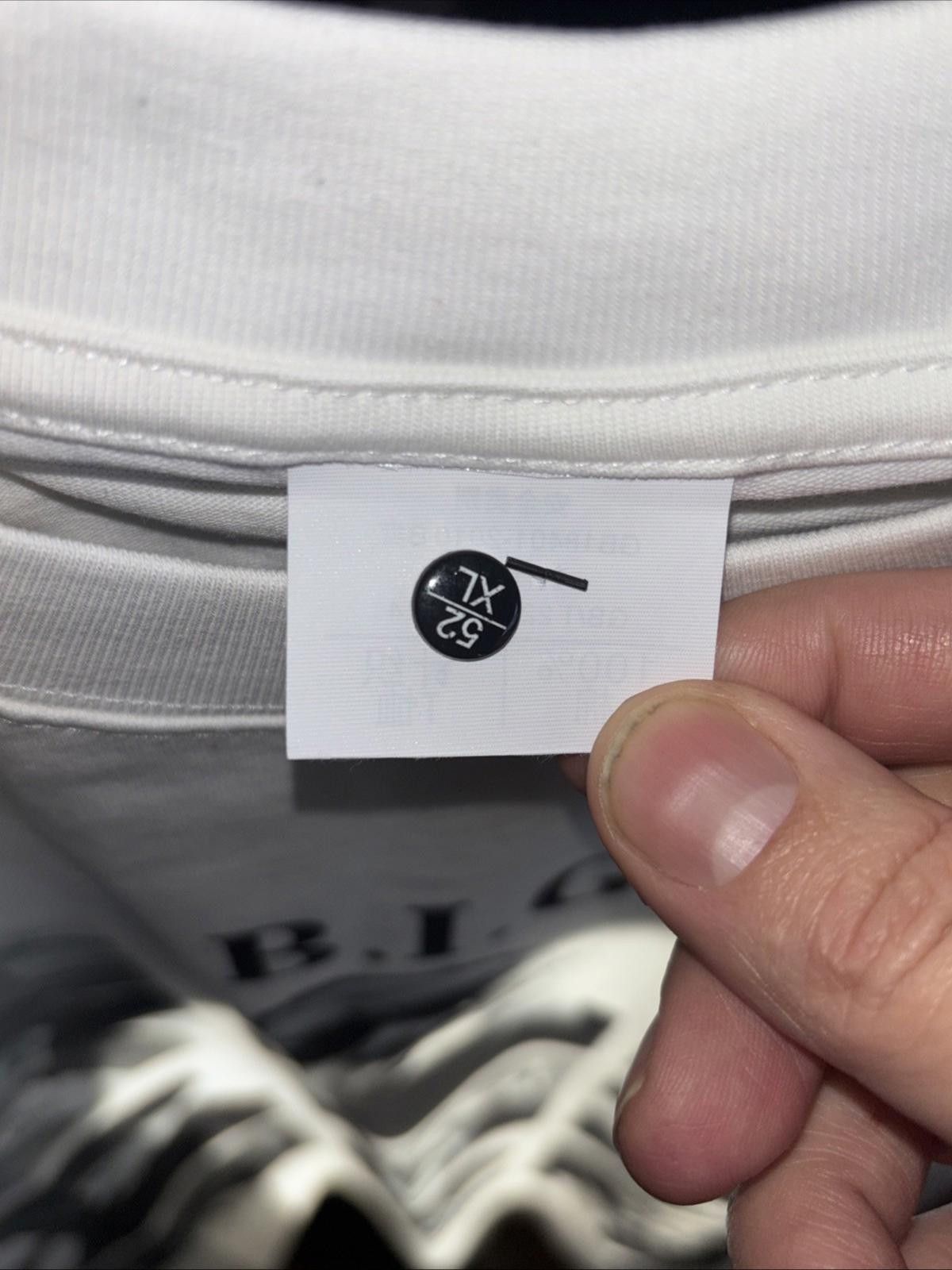 The Unbranded Brand Biggie Tshirt Short Sleeve Heavy Weight White NWT Men's Xl Size US XL / EU 56 / 4 - 2 Thumbnail
