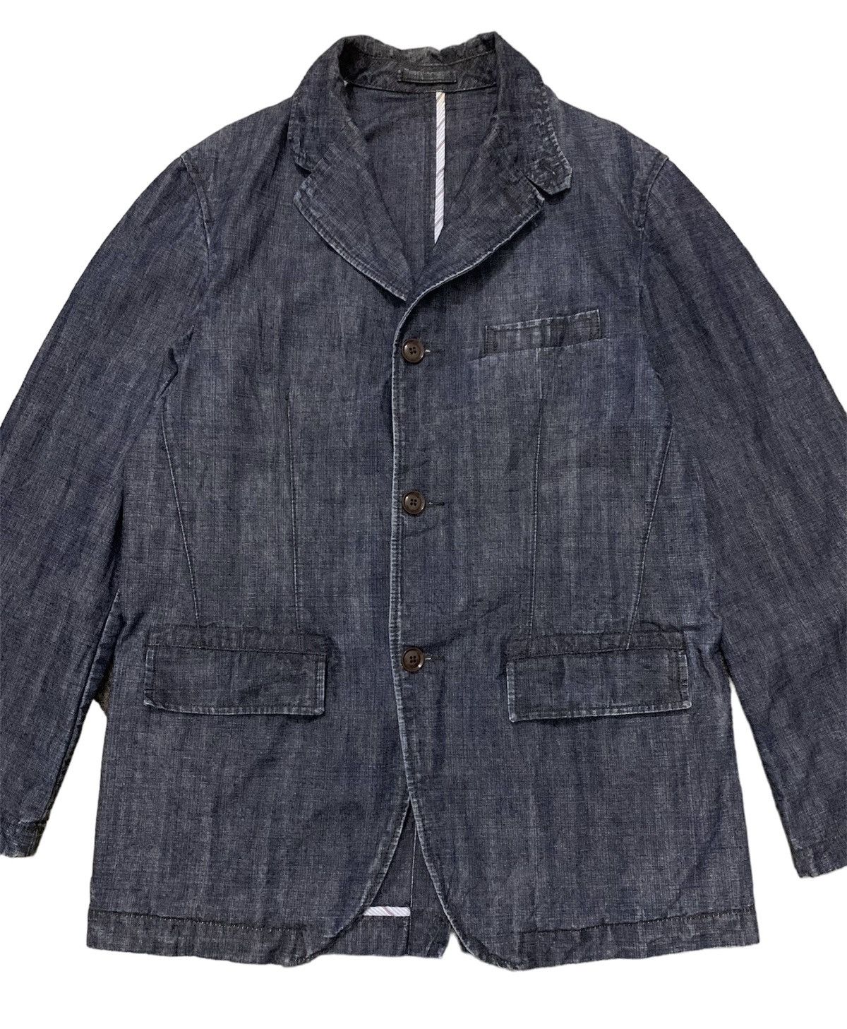 Uniqlo Like MIU MIU WORKWEAR Denim Jacket(A) Size US L / EU 52-54 / 3 - 4 Thumbnail