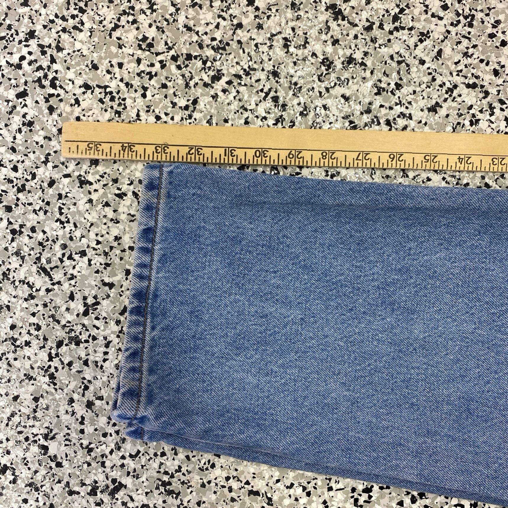 Carhartt VINTAGE Carhartt Jeans Denim Relaxed Fit Blue Mens 34x34 Inseam 33.5 Regular Cotton Denim Jeans Blues? Size US 34 / EU 50 - 5 Thumbnail