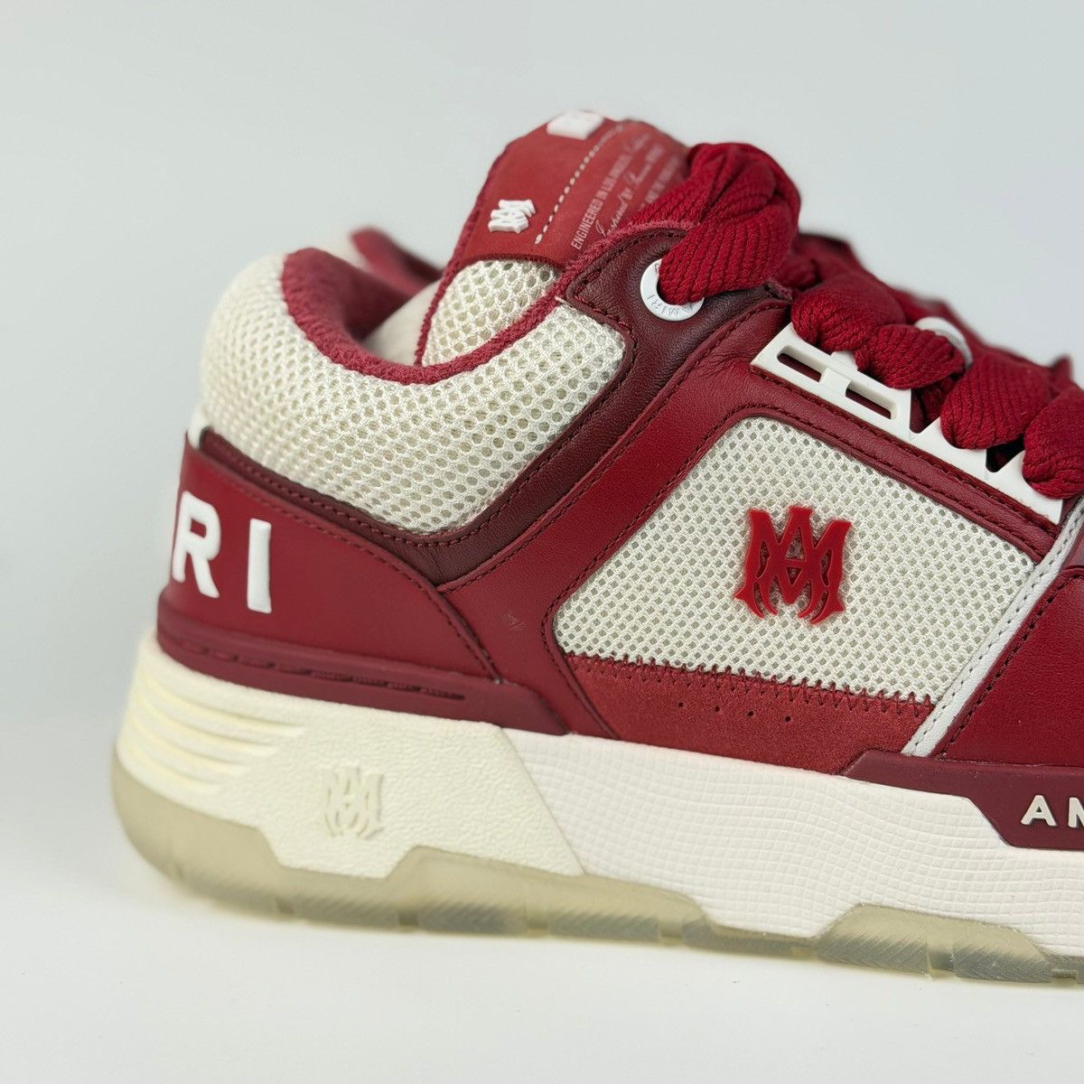 Amiri Amiri MA-1 Quad Red Sneakers Size US 10 / EU 43 - 3 Thumbnail