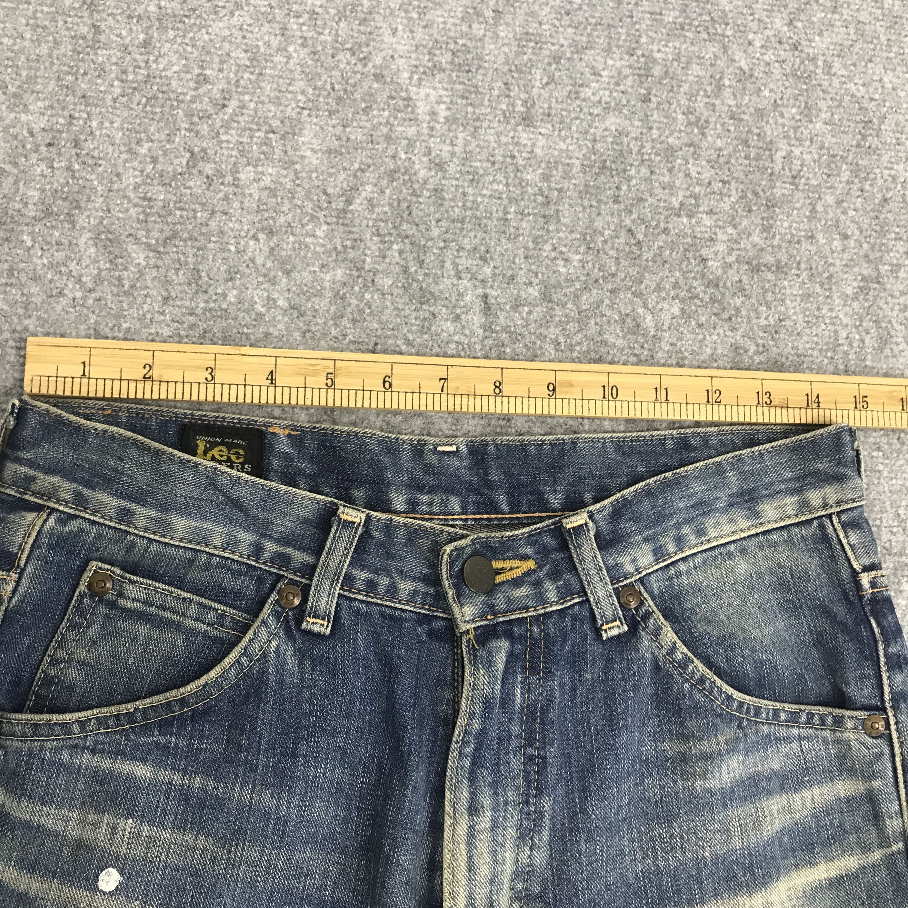 Japanese Brand × Lee Rare Lee raiders style Rusty denim pants Size US 29 - 7 Thumbnail