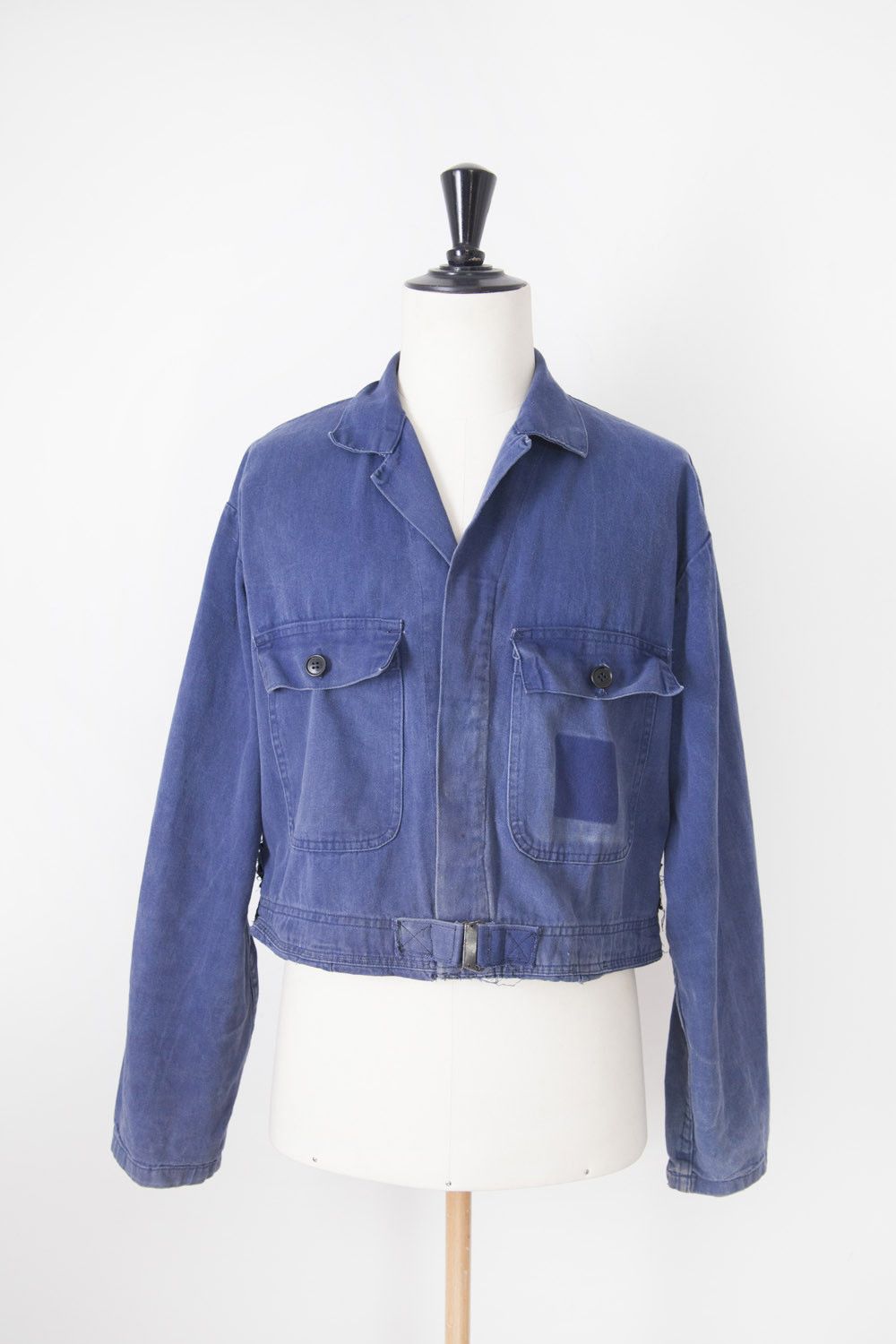 Vintage Vintage work jacket with cyclist buckle xx Size US M / EU 48-50 / 2 - 1 Thumbnail